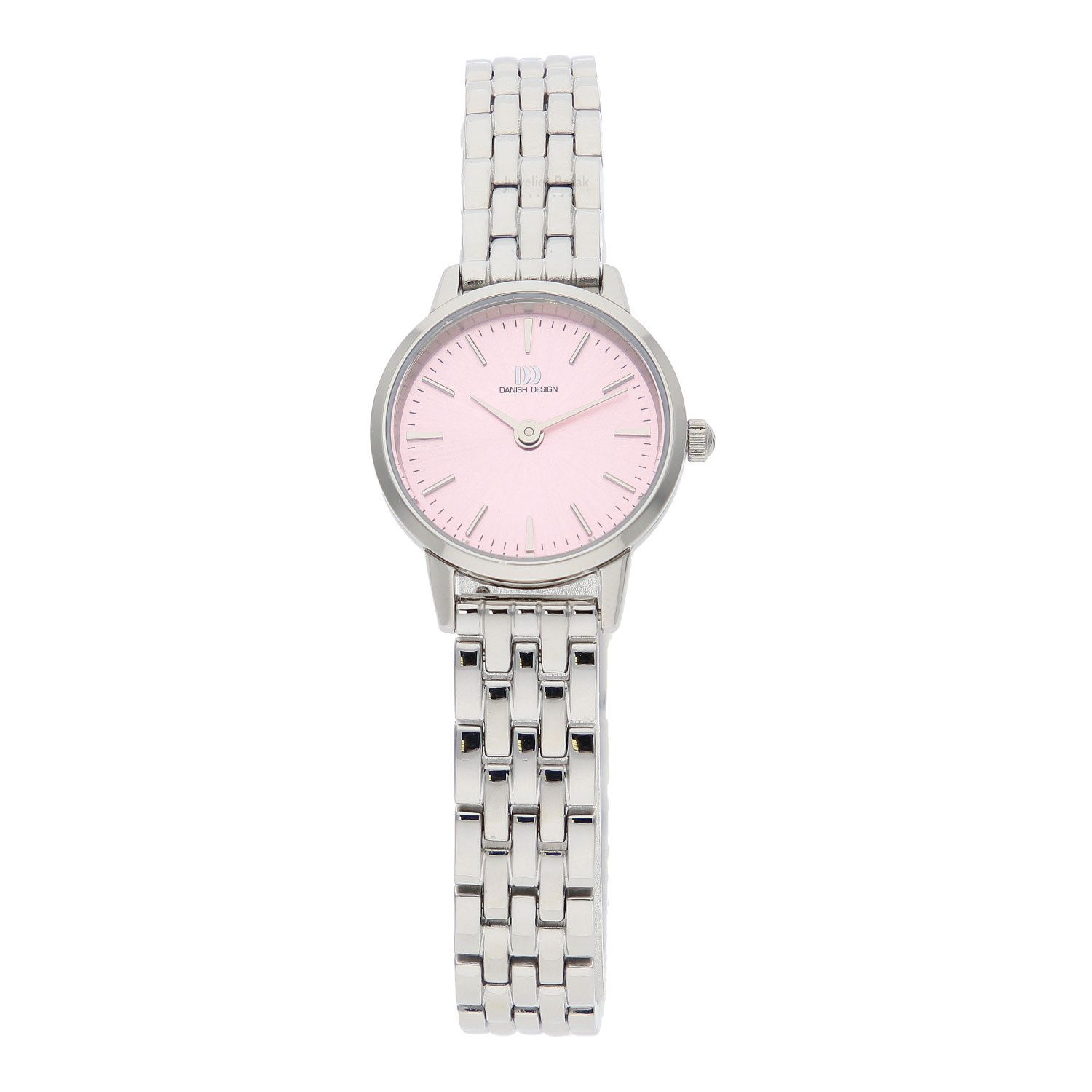 Danish Design Quarzuhr Danish Design Damenuhr IV97Q1268 Akilia Mini Link Silver Pink, (1-tlg)