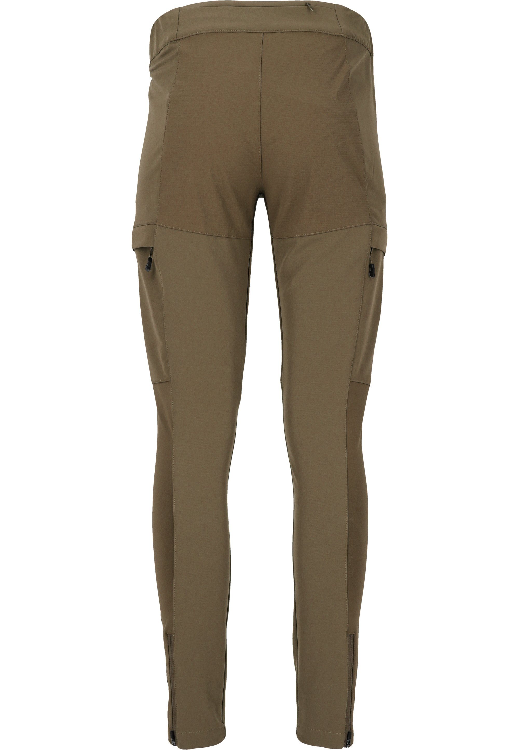 WHISTLER Softshellhose Davina mit Reißverschluss am Beinsaum