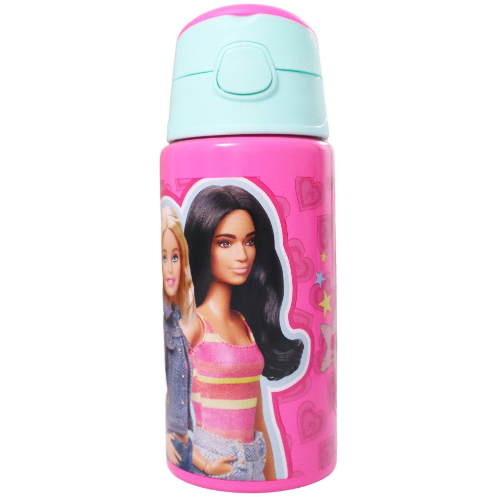 Barbie Trinkflasche Barbie Kinder Aluminium Sport Wasserflasche Flasche 500 ml