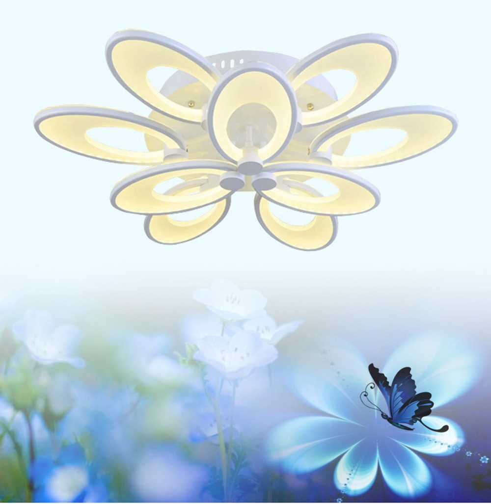 Euroton LED Deckenleuchte LED Deckenleuchte Fernbedienung Lichtfarbe/Hellig günstig online kaufen