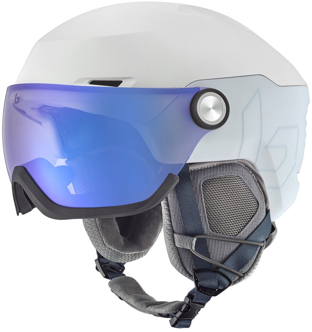 Bolle Skihelm BOLLE V-RYFT PURE Helm 2026 pearl matte/photocromic blue