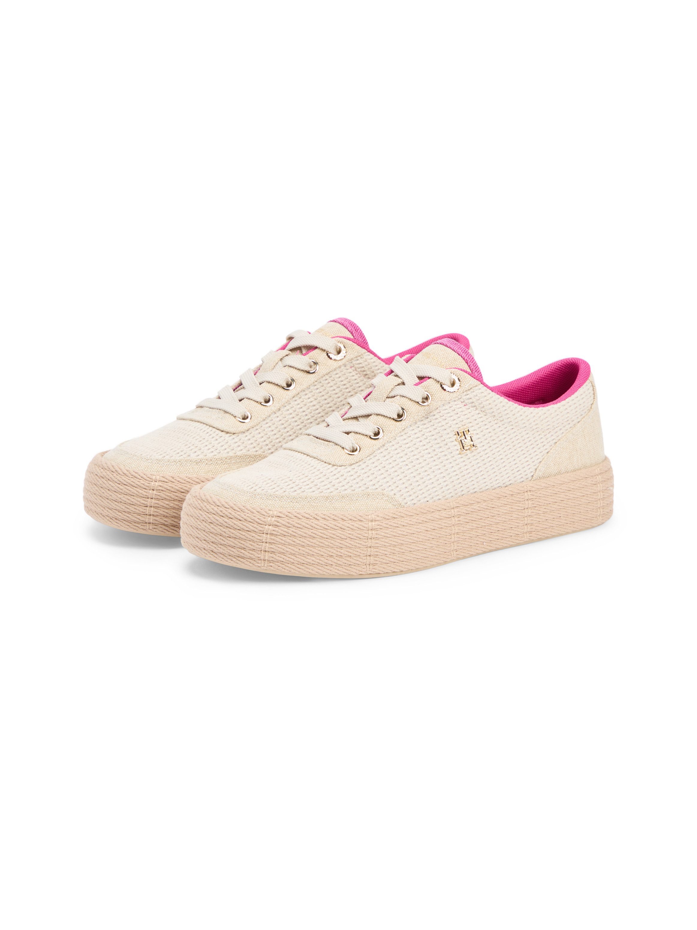 Tommy Hilfiger TH FOXING PLATFORM ROPE Plateausneaker Freizeitschuh, Schnür günstig online kaufen