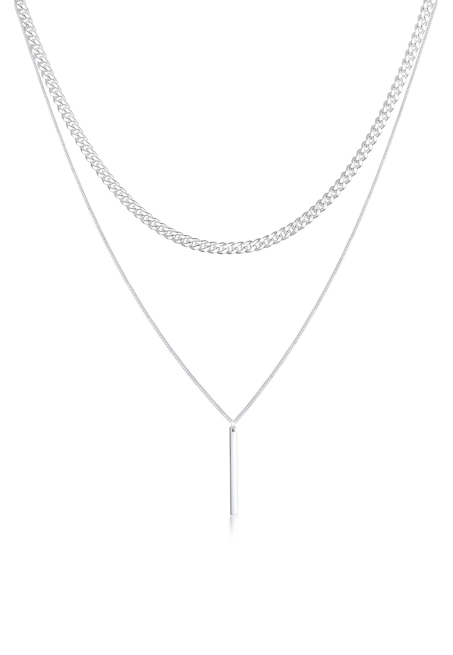 Elli Premium Gliederkette Halskette Layer 925 günstig online kaufen