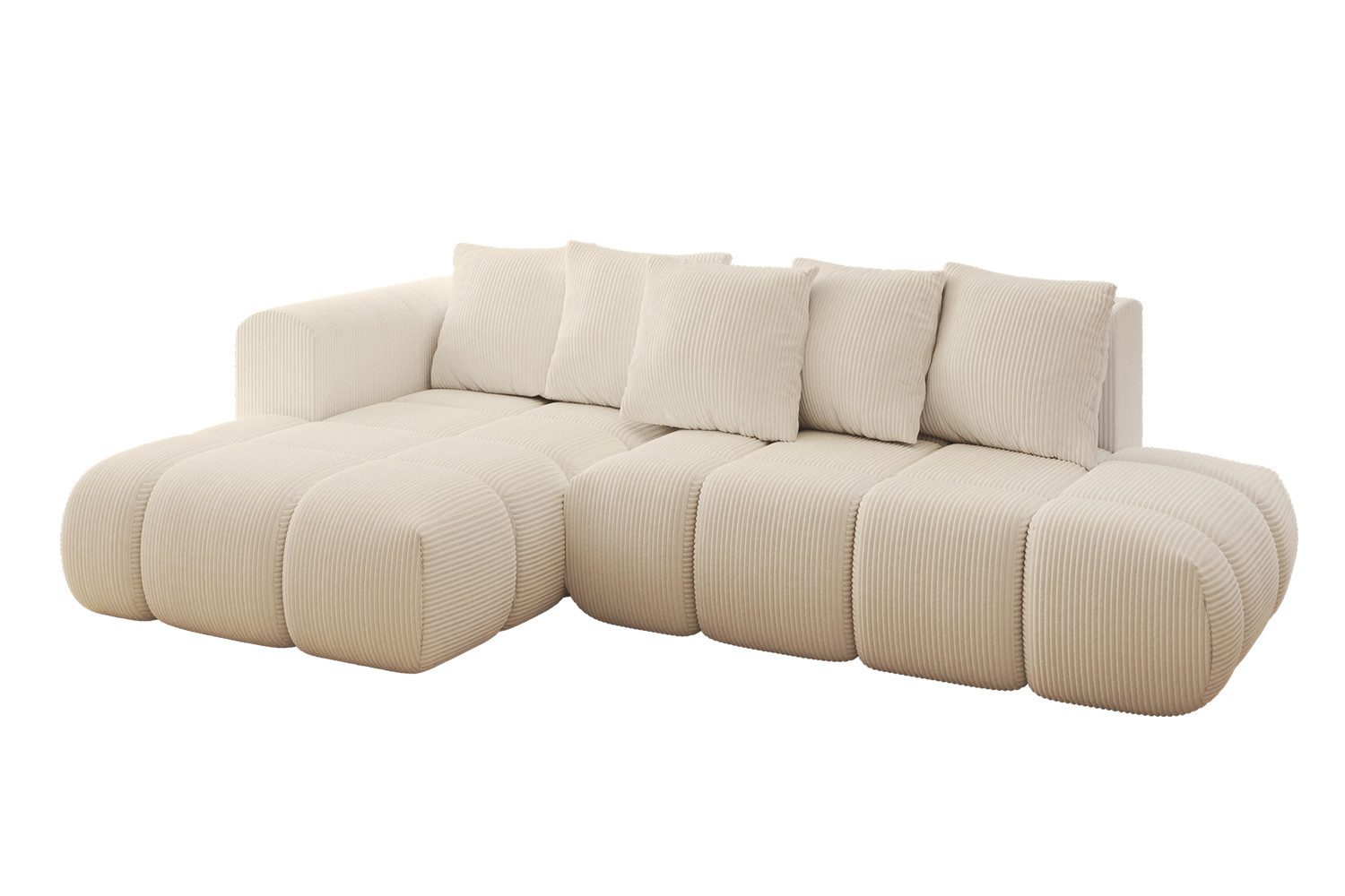 ALTDECOR Ecksofa CLOUD-L-v1, Couch mit Schlaffunktion, günstig online kaufen