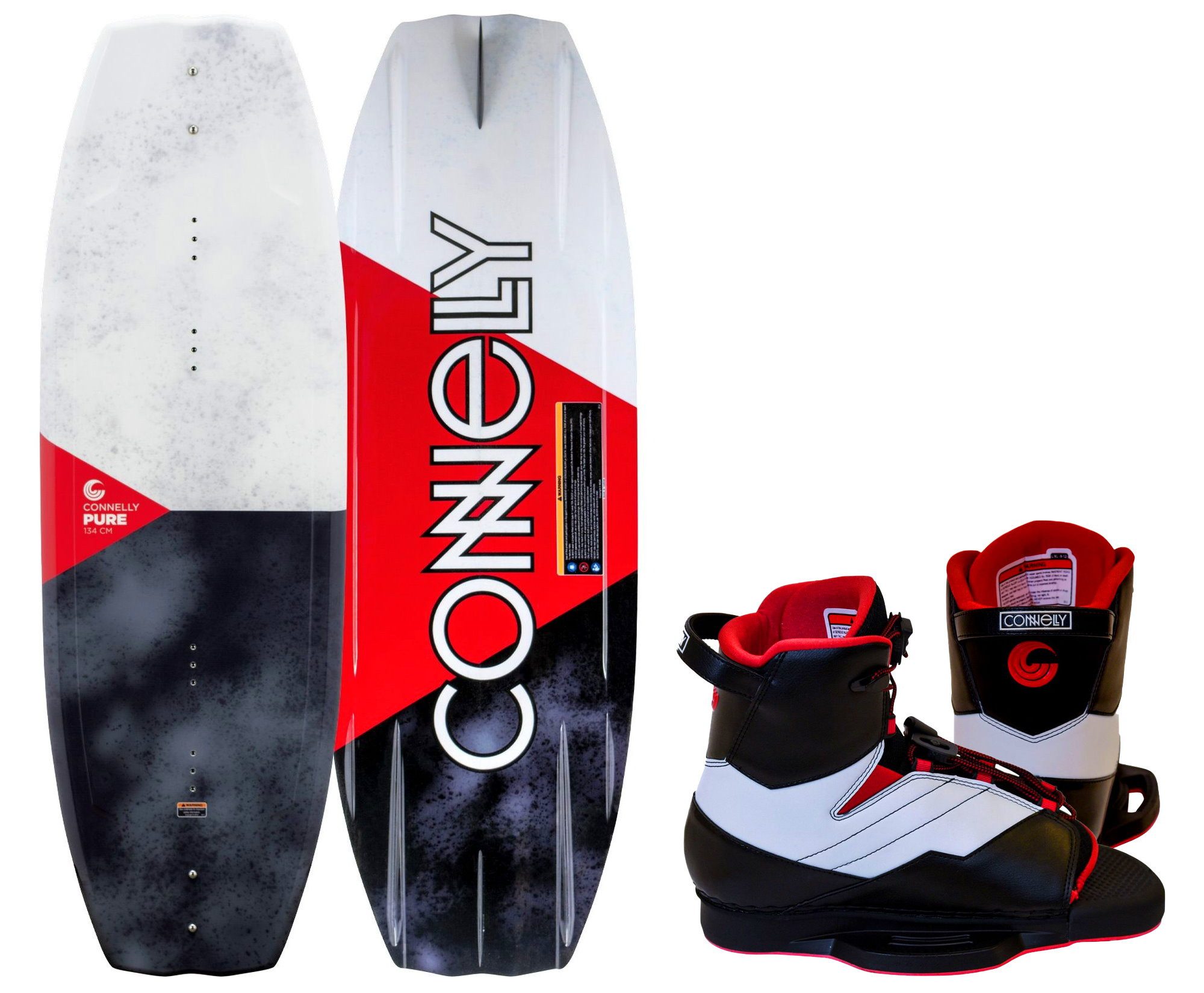 SUP-Board Connelly Pure Wakeboard Set 130 cm mit Venza Boots