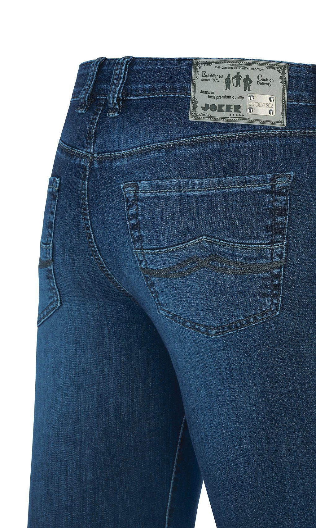 Joker 5-Pocket-Jeans Freddy 1982430 Premium Stretch – Bild 4 von 4