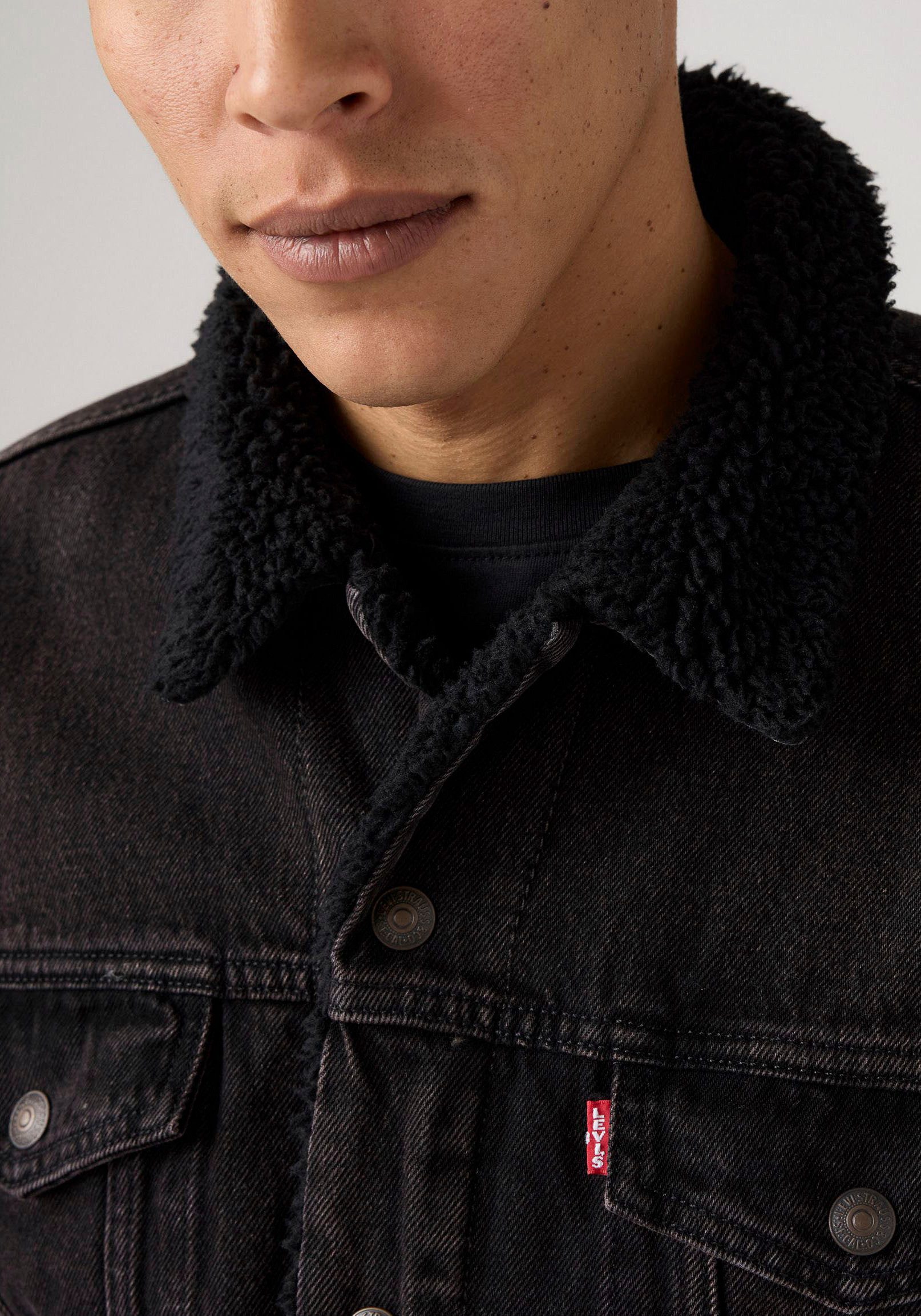 Levi's® Kurzjacke SHERPA mit Sherpa Fütterung