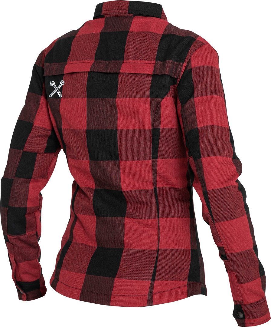 John Doe Motorradjacke Motoshirt XTM Damen Motorrad Hemd protektoren