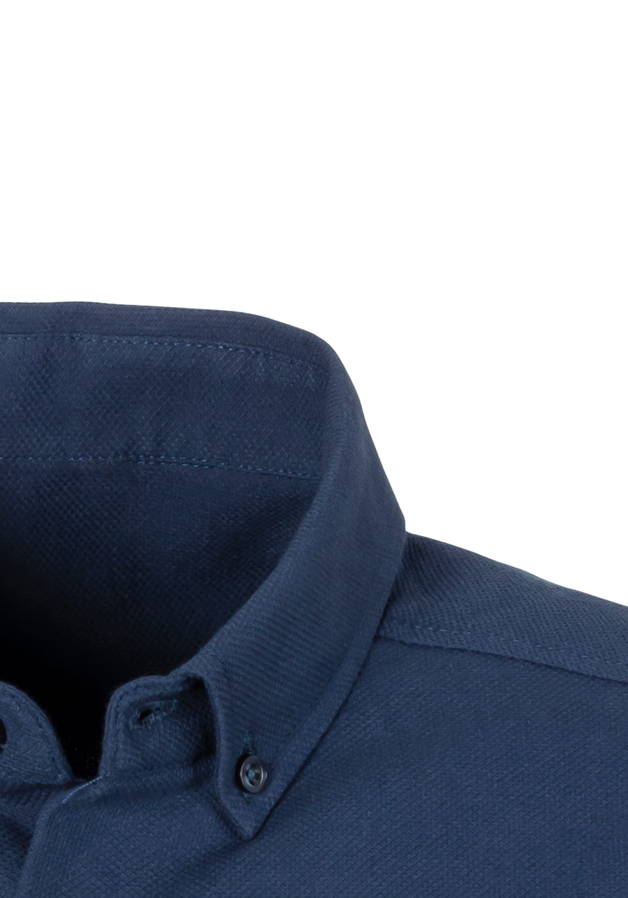 H.I.S Kurzarmhemd mit Button-down-Kragen in hochwertiger Struktur Optik, Regular Fit – Bild 5 von 5