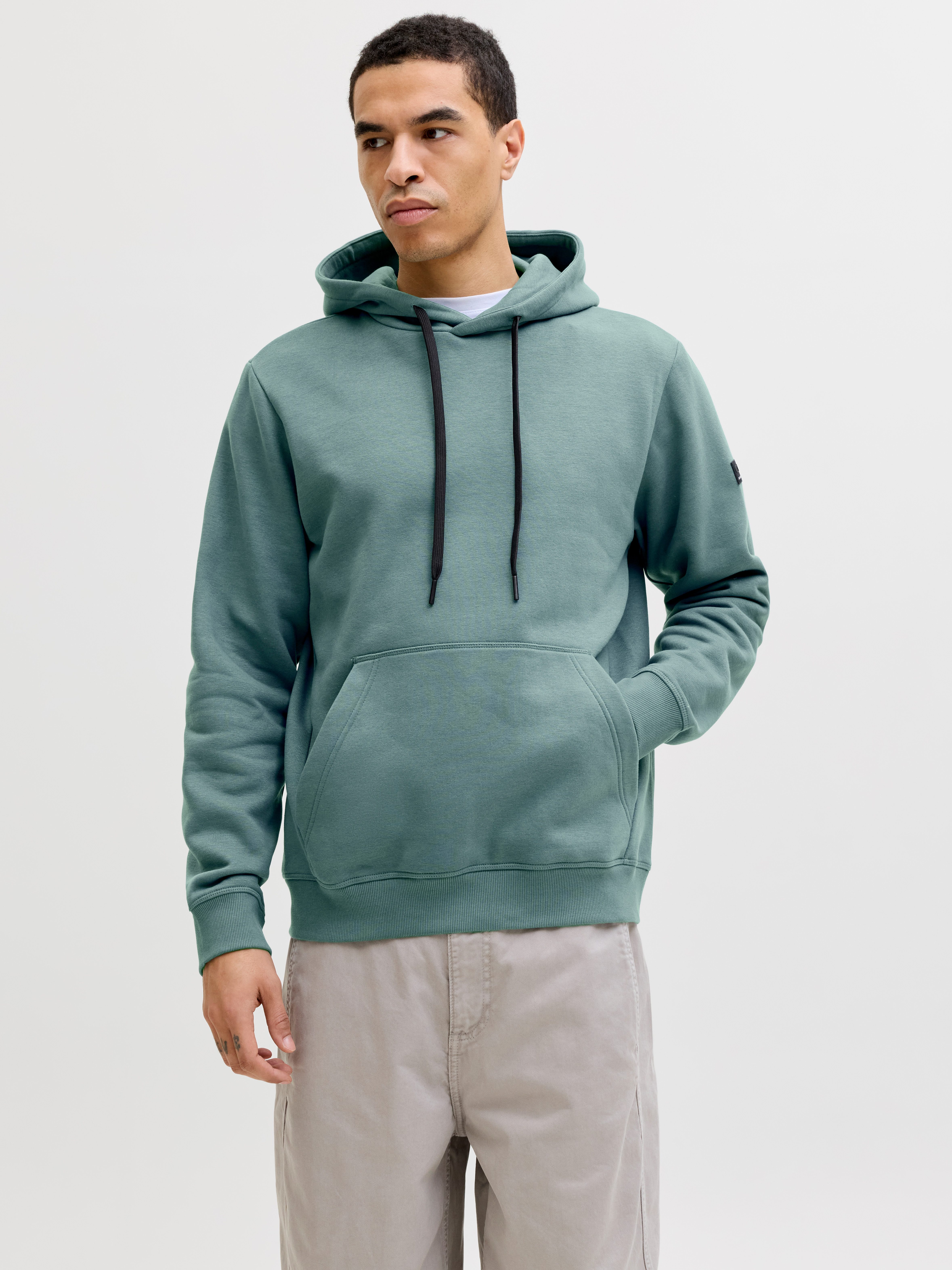 Jack & Jones Kapuzensweatshirt JCOFUSION SWEAT BADGE HOOD günstig online kaufen