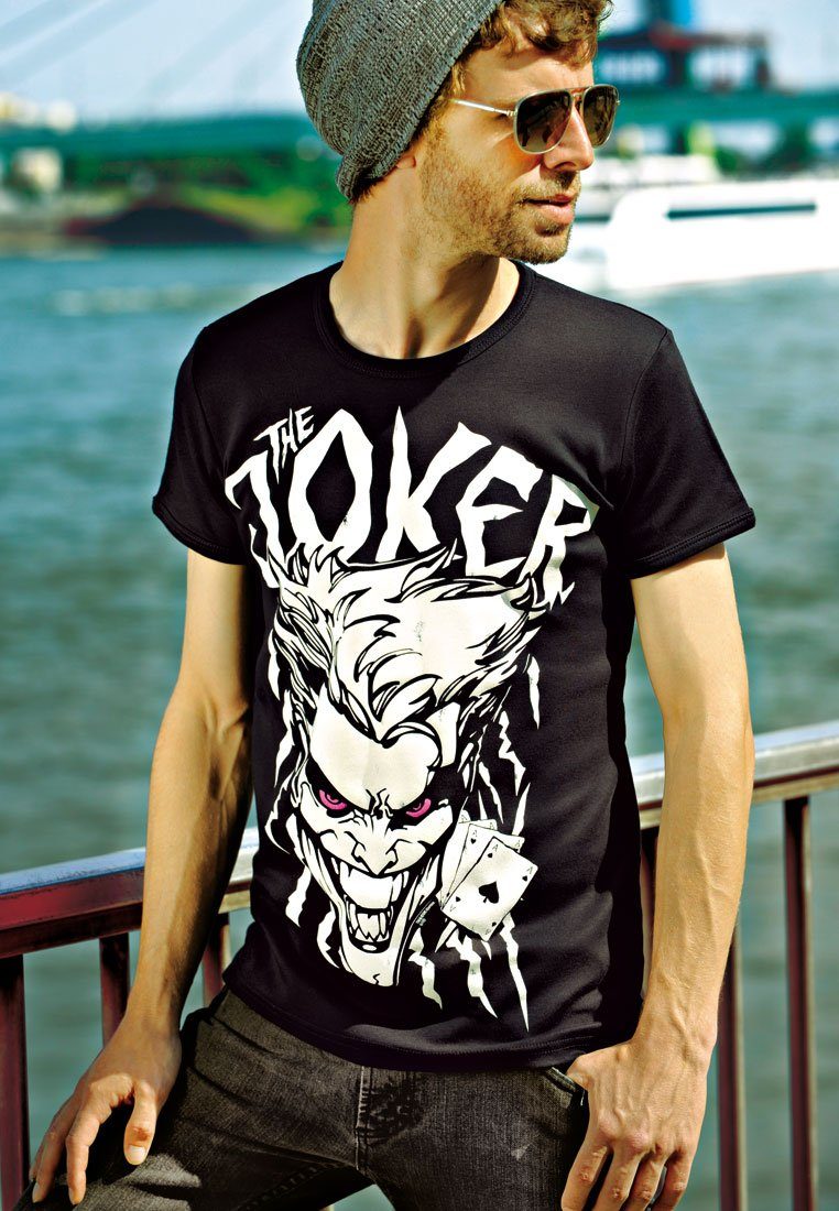 LOGOSHIRT T-Shirt The Joker - Aces mit tollem Joker-Print