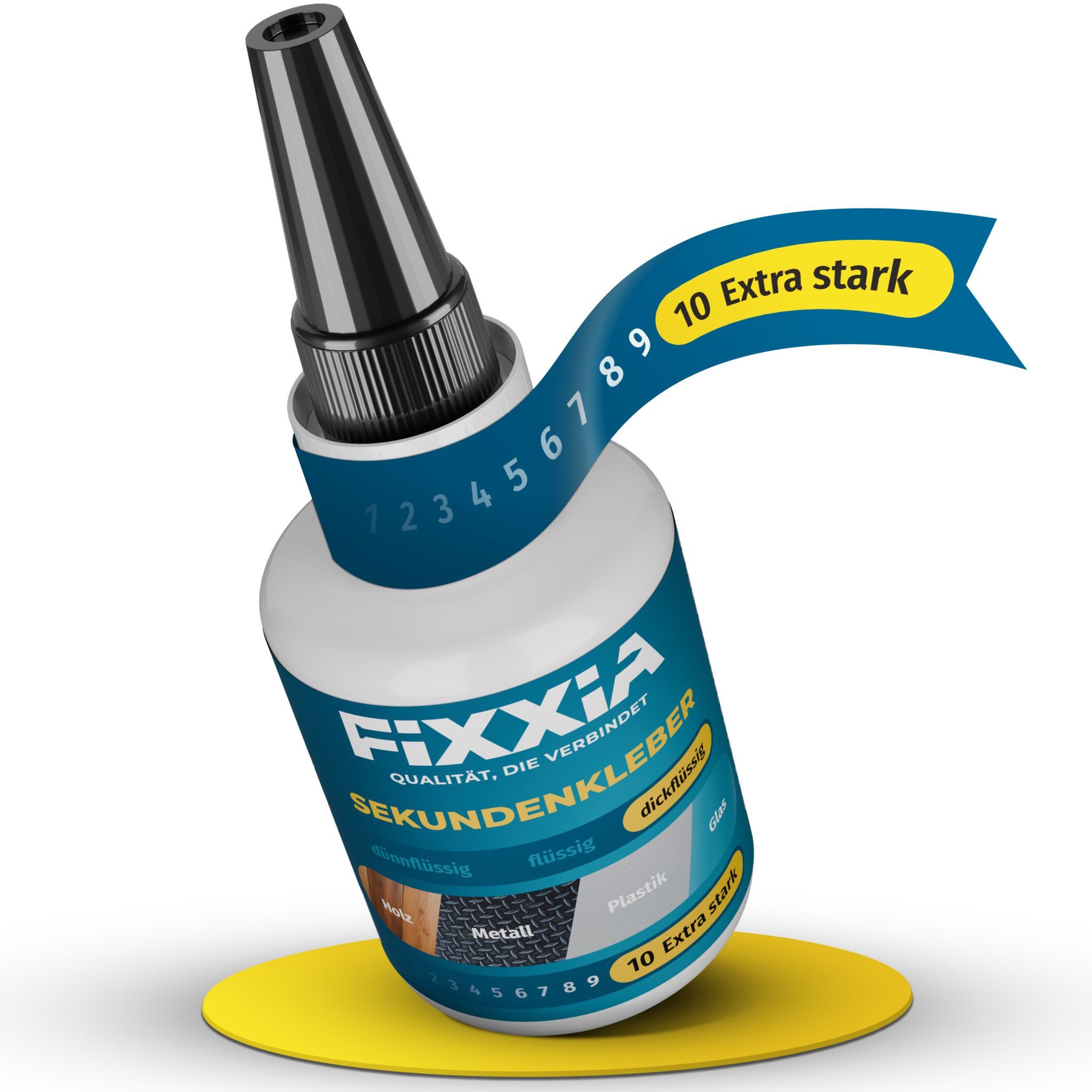 FIXXIA Montagekleber FIXXIA Sekundenkleber extra stark flüssig oder dickflüssig transparent