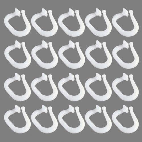 Good Life Faltenclip Iva, Vorhänge, Raffrollos, (Packung, 20-St), für Raffrollos und Vorhänge