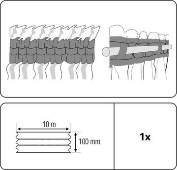 Faltenband Multifunktionales Gardinenband, GARDINIA, (1-St), mit verdeckter Schlaufenfunktion