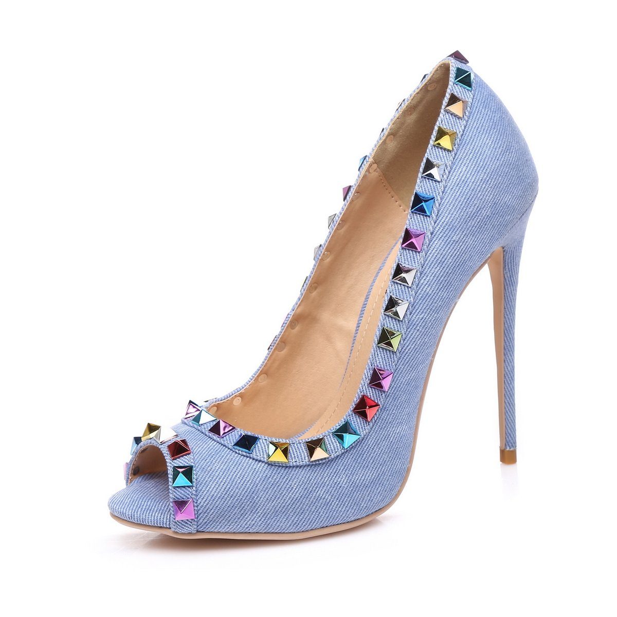 Milo Denim/Multi Sandalette