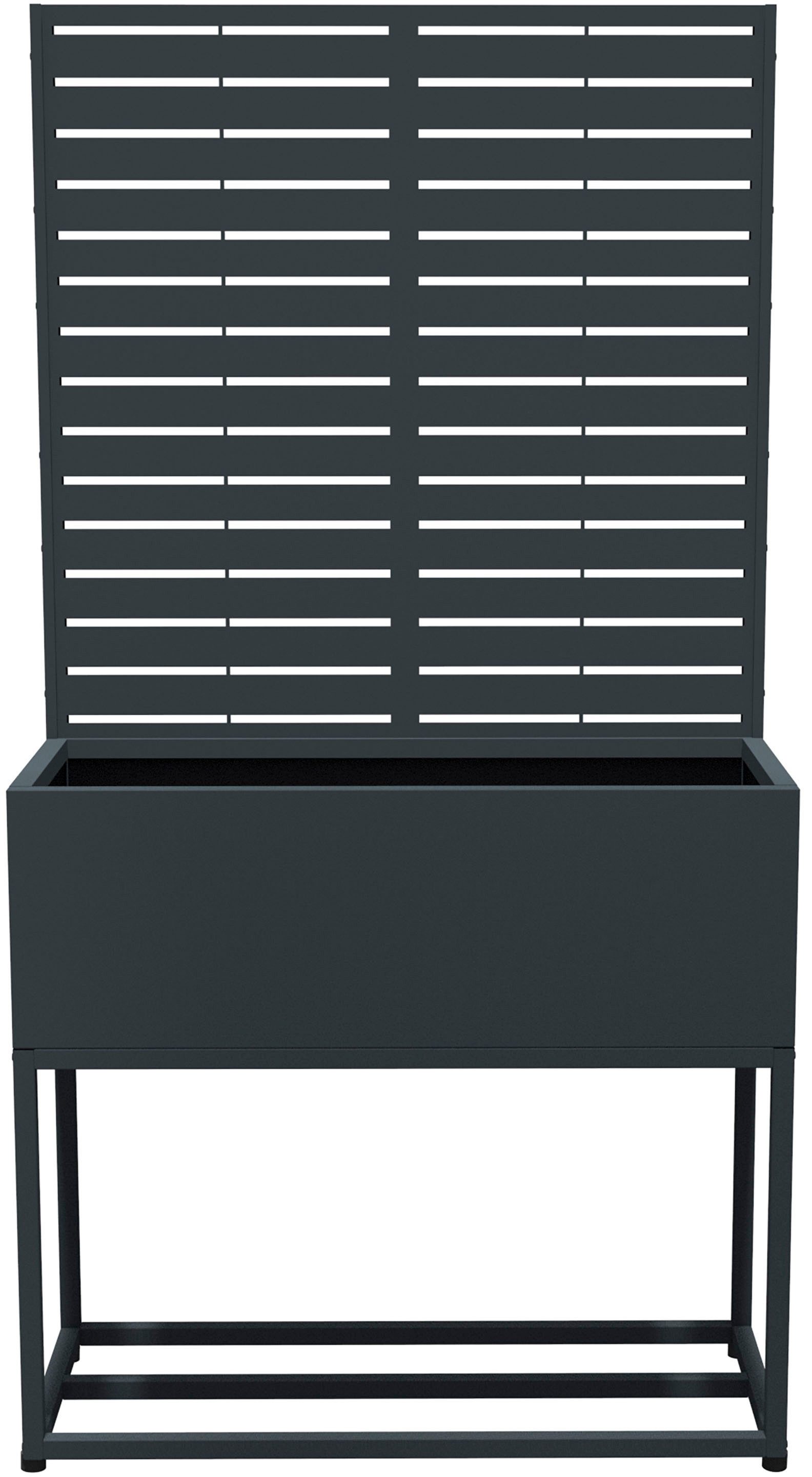 WESTMANN Pflanzkübel Dekora 4, BxTxH: 90x42,5x174 cm, mit Rankgitter