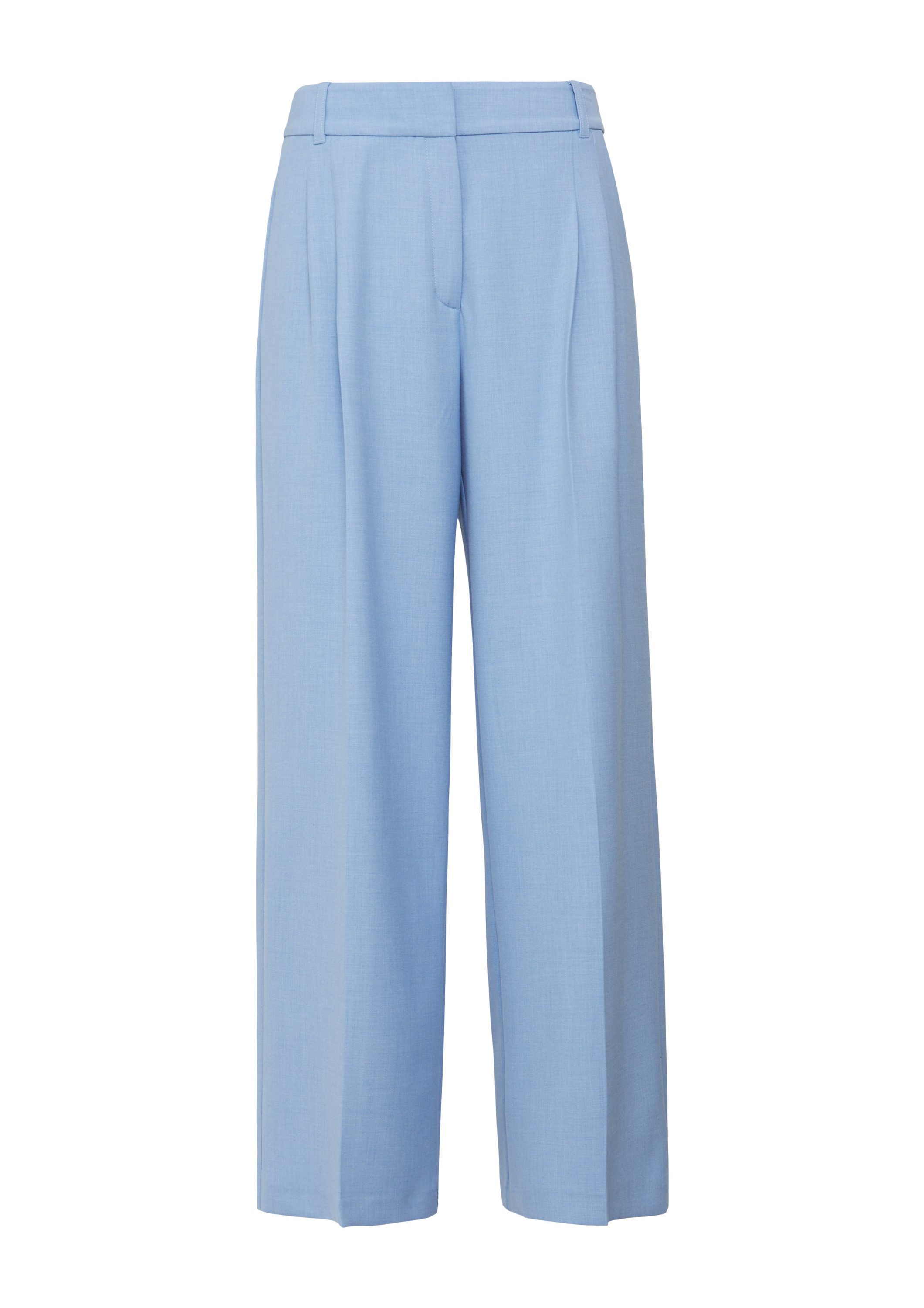 s.Oliver Chinos Hose Hose mit Wide Leg und hohem Bund günstig online kaufen