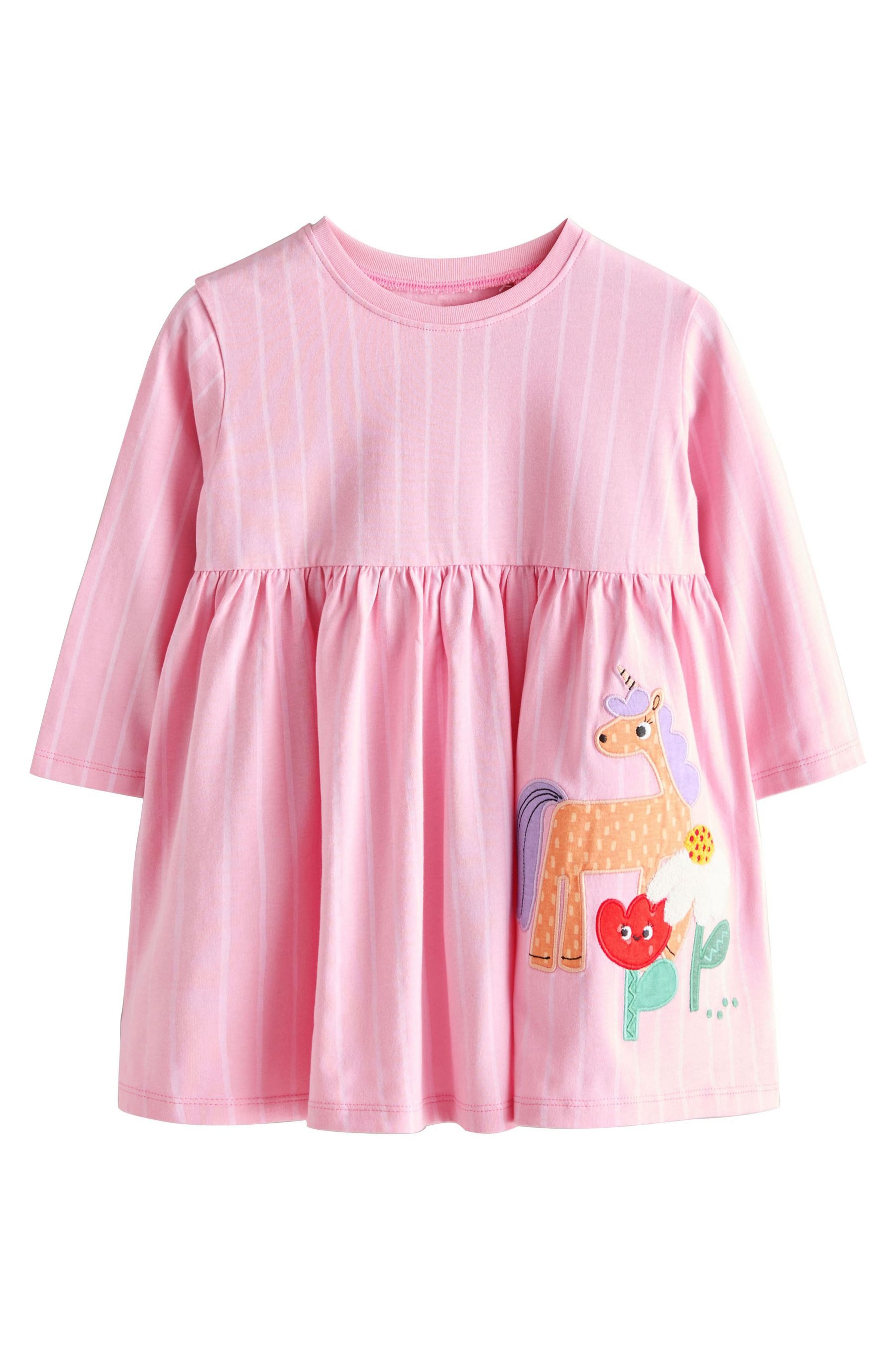 Next Blusenkleid Verziertes Kleid mit langen günstig online kaufen