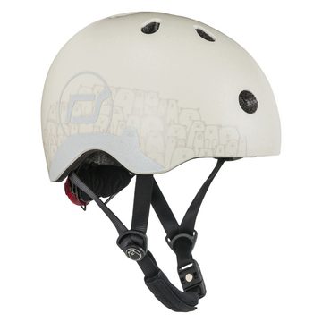 Scoot and Ride Kinderhelm Highwaykick Reflective Helmet XXS-S - Reflektierender Sicherheitshelm für Kinder