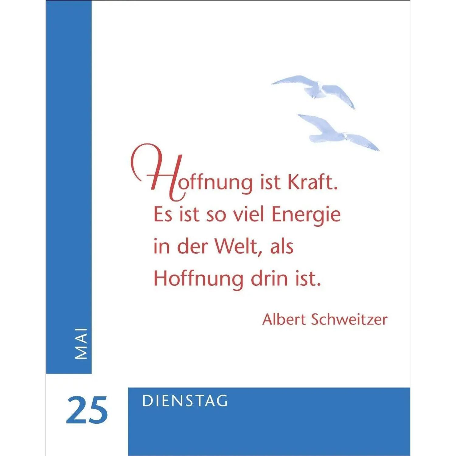 Harenberg Kalender Verlag Abreißkalender Ein Jahr der Zuversicht Mini-Geschenkkalender 2027