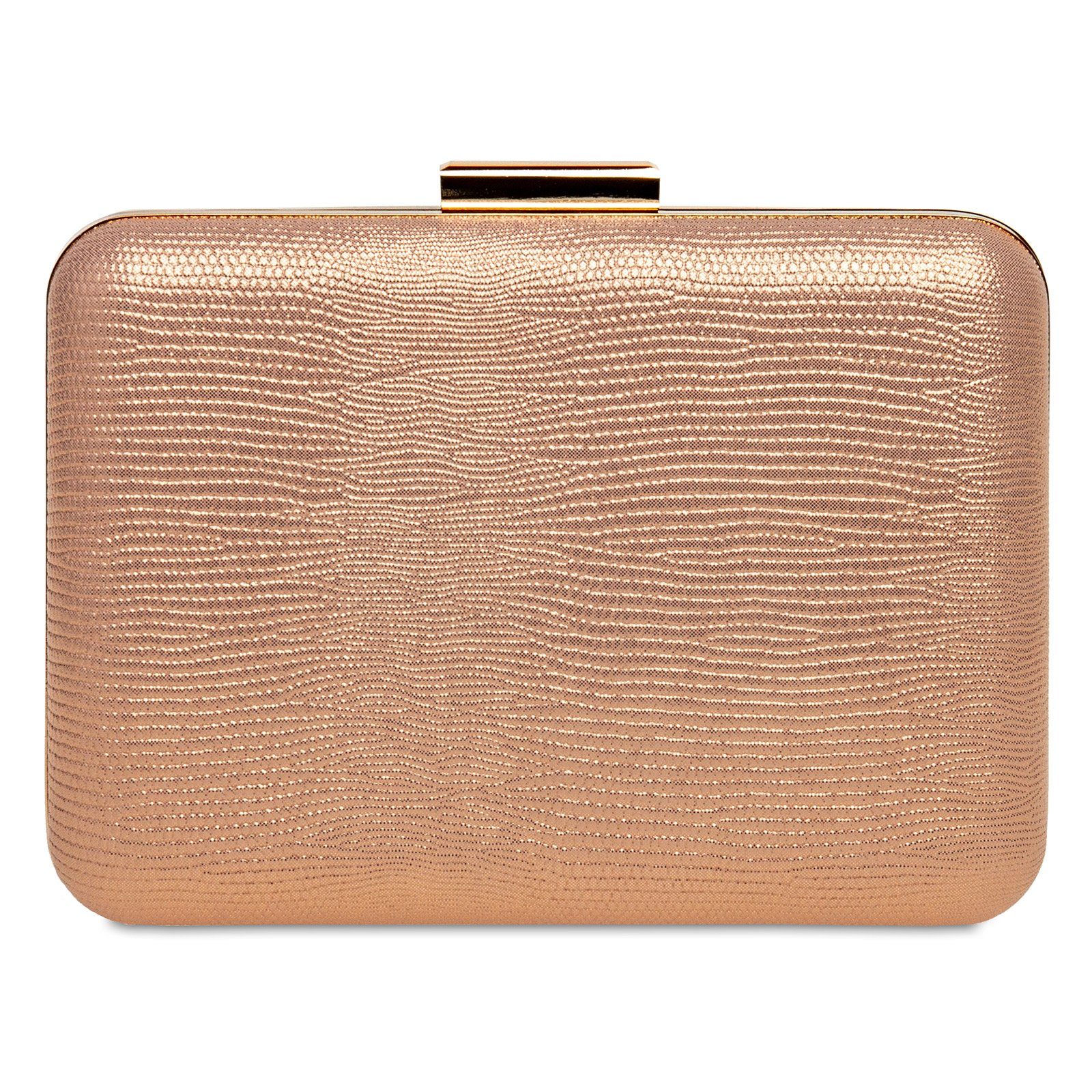 Caspar Clutch TA529 elegante Damen Snake günstig online kaufen