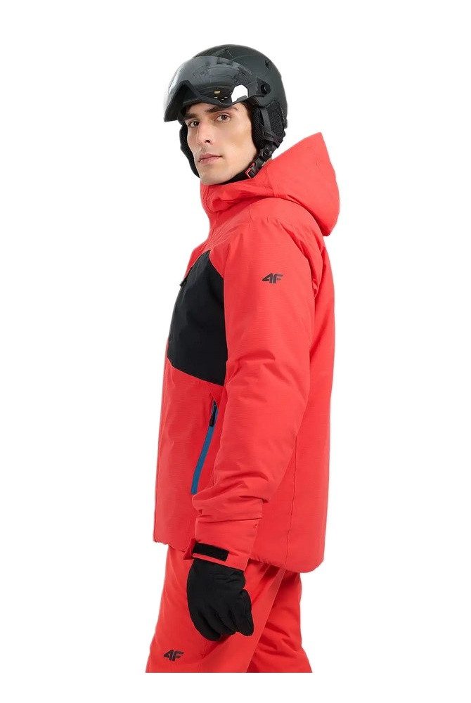 4F Winterjacke Winter-Skijacke Technical M0791 (wasserdicht, warm) rot Herren