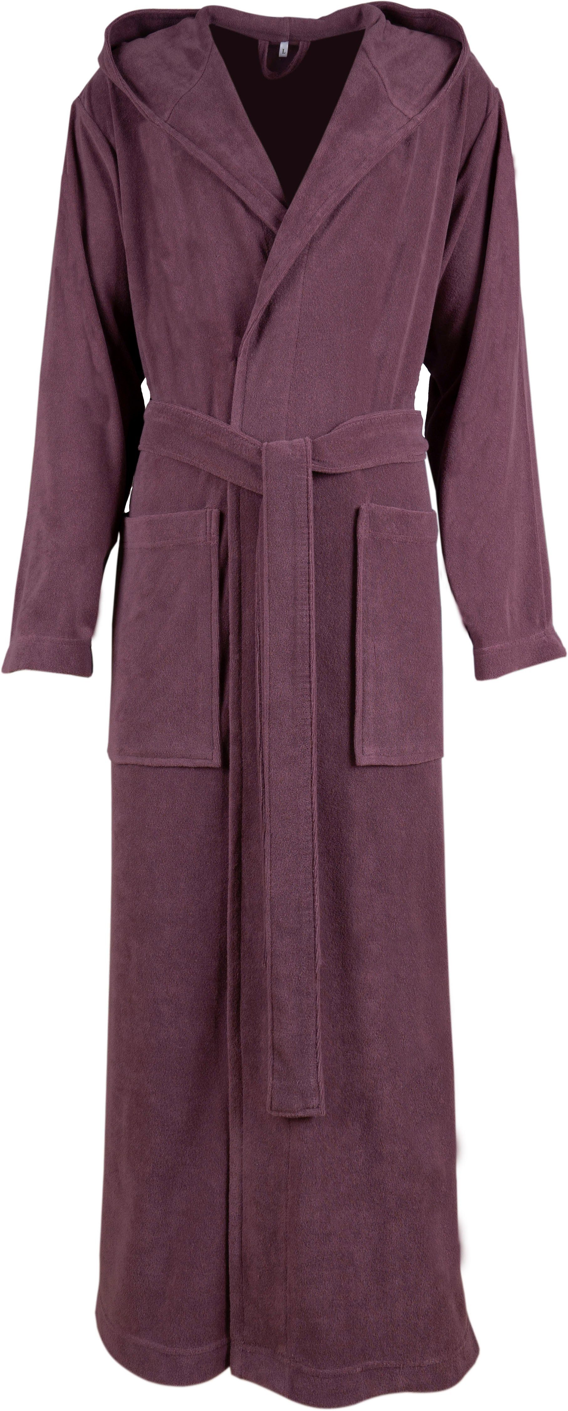 my home Herrenbademantel Jule, ideal für Sauna & Spa, Hotelbademantel, Morg günstig online kaufen