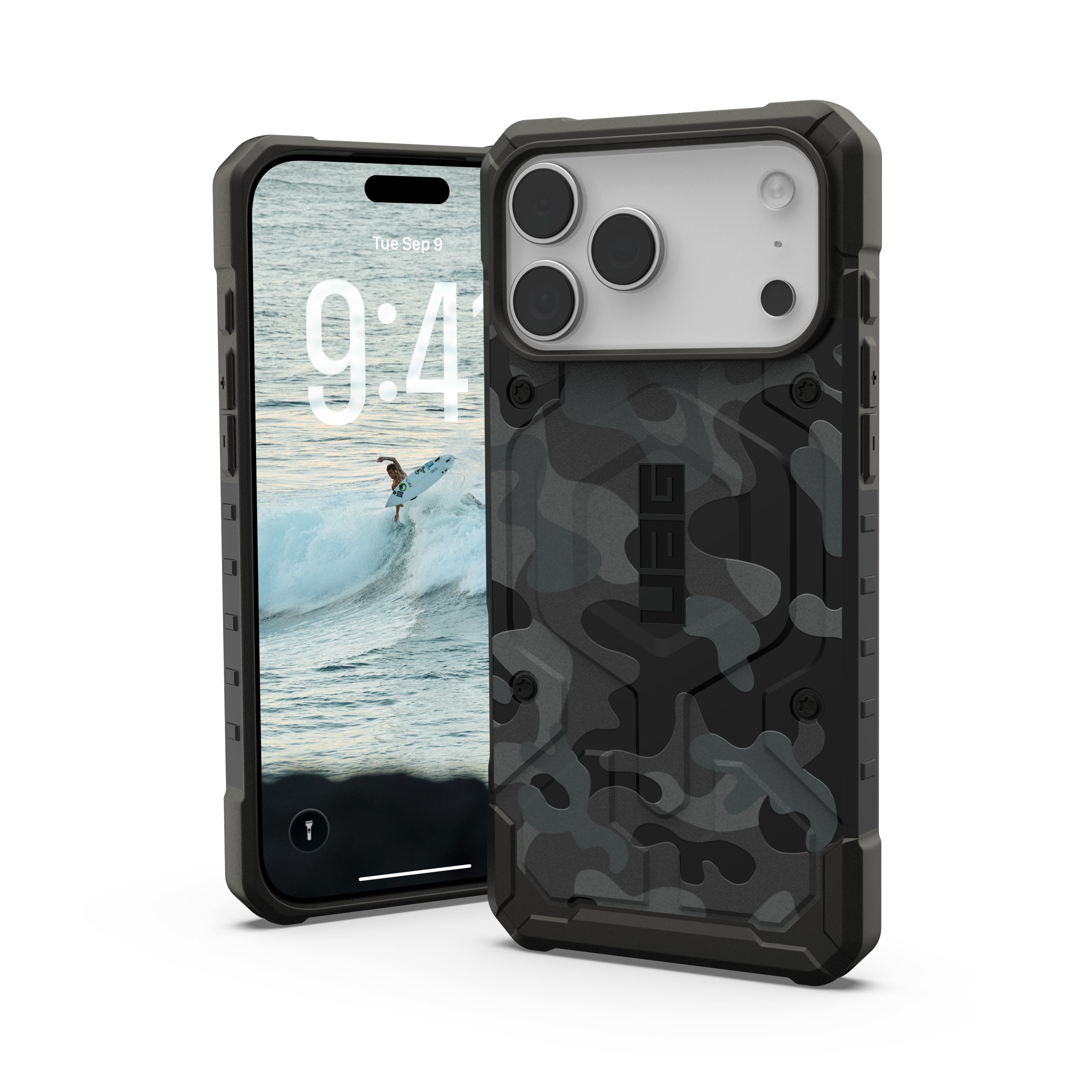 Urban Armor Gear Smartphone-Hülle Pathfinder - iPhone 18 Pro Max / iPhone 17 Pro Max MagSafe Hülle, [Starker Magnetring, Fallschutz nach Militärstandard]