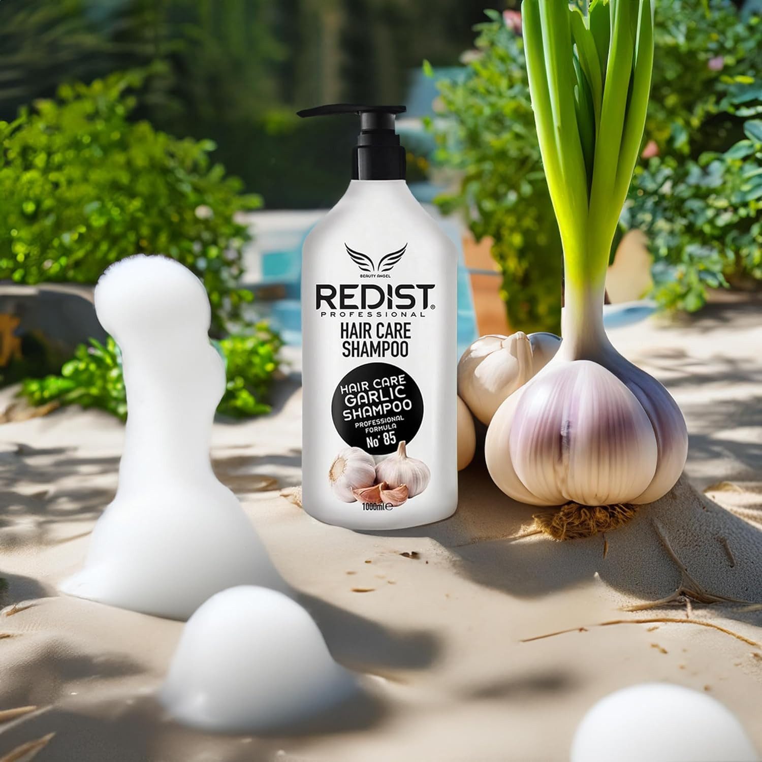 Redist Haarshampoo Redist Garlic Hair Care Shampoo 1000ml Anti Haarausfall Anti Hairloss