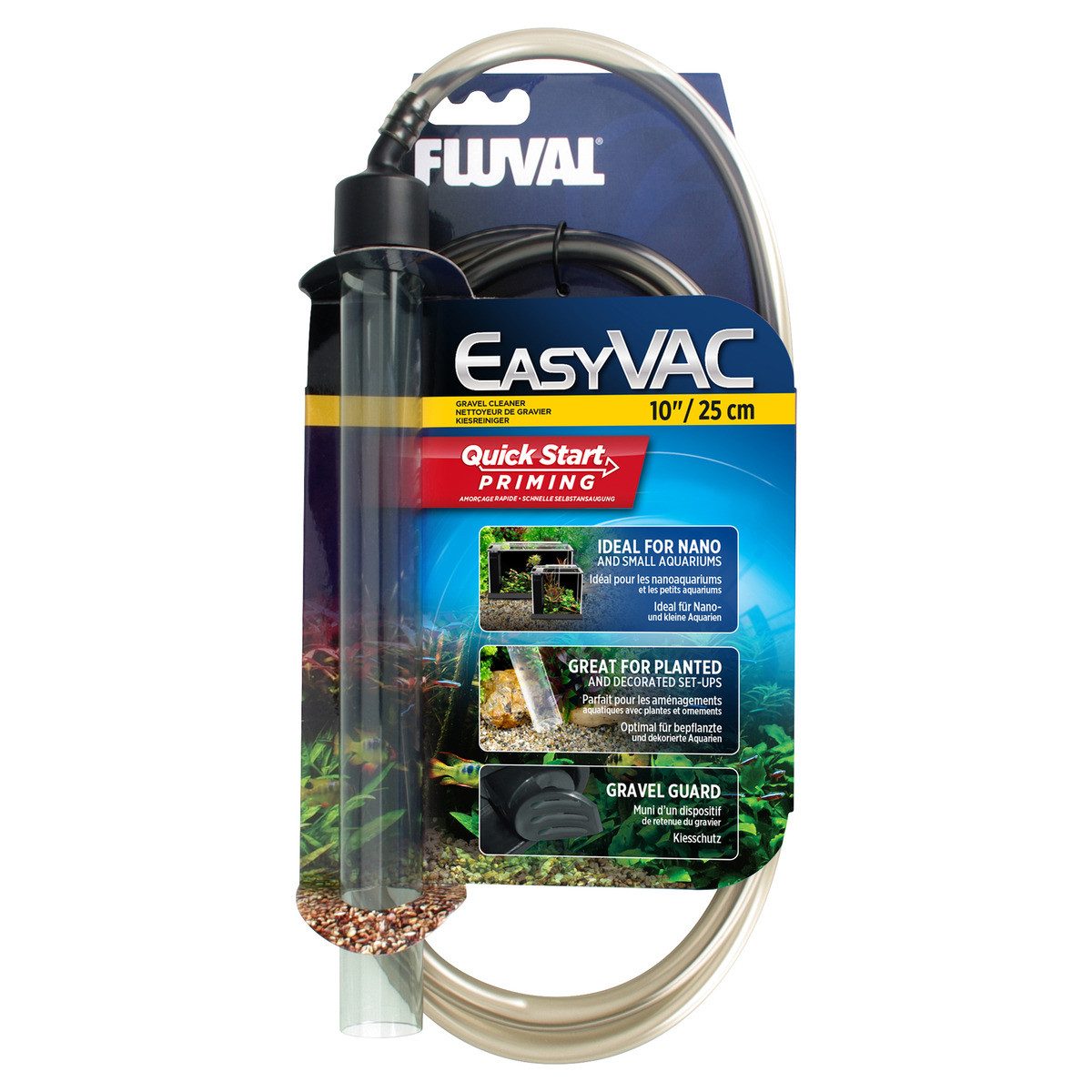 FLUVAL Aquariumpflege Aquarienkies-Reiniger Easy Vac von Fluval