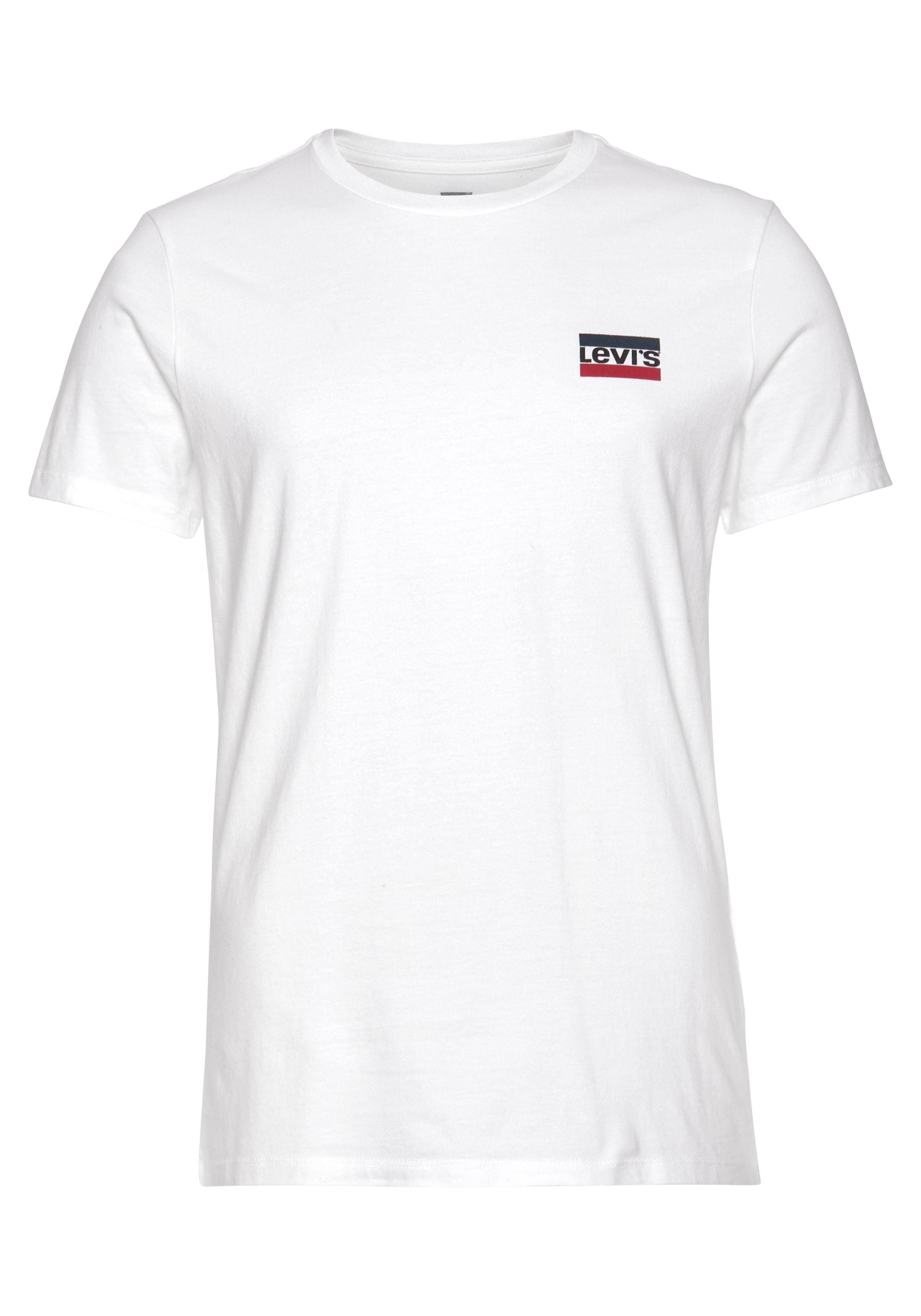 Levi's® T-Shirt LE GRAPHIC 2PK schwarz-weiß CREWNECK (2-tlg)