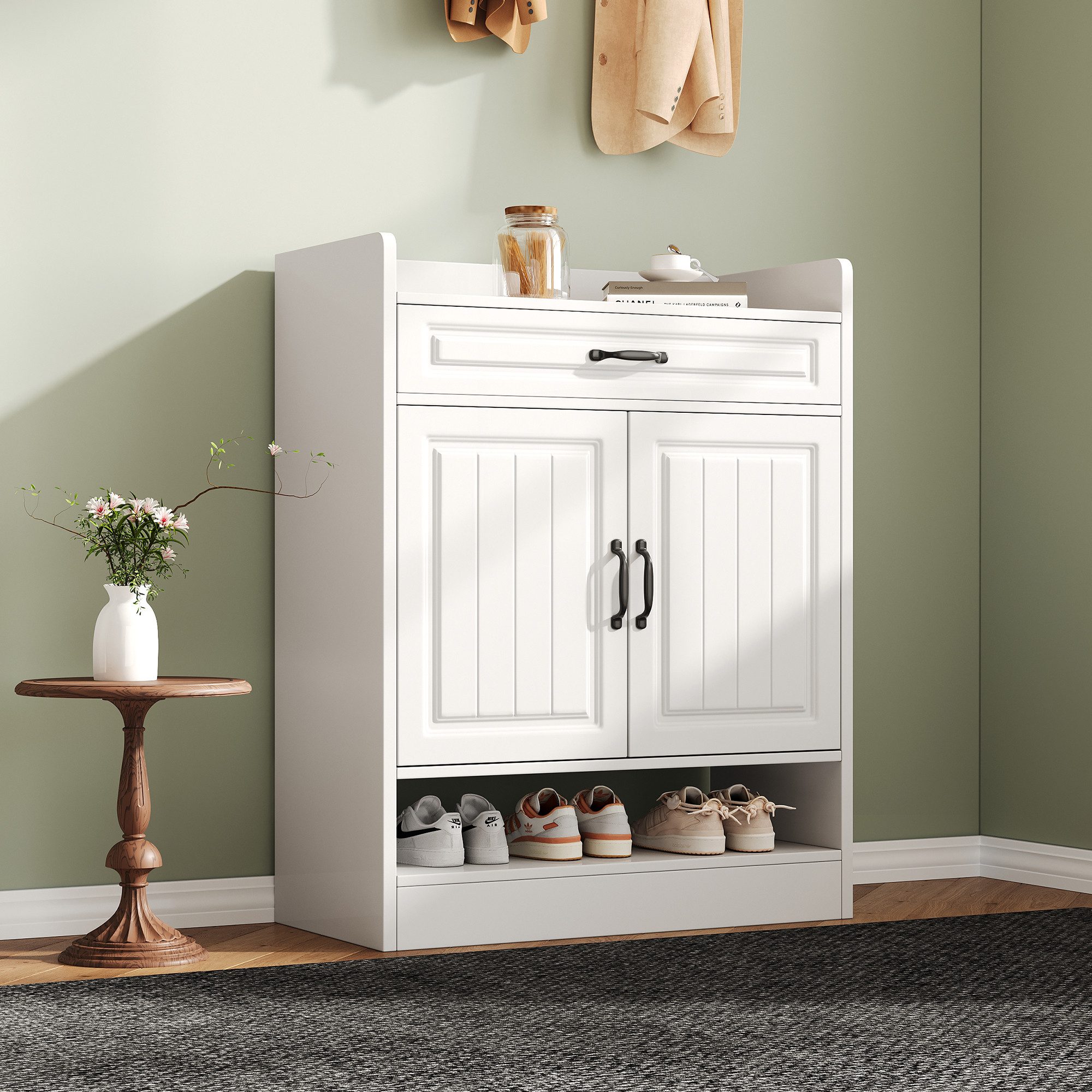 Flieks Schuhschrank mit Schubladen und verstellbaren günstig online kaufen