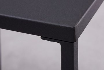 riess-ambiente Beistelltisch DURA STEEL 40cm schwarz (Set, 2-St), Metall · Couchtisch · platzsparend · Industrial Design