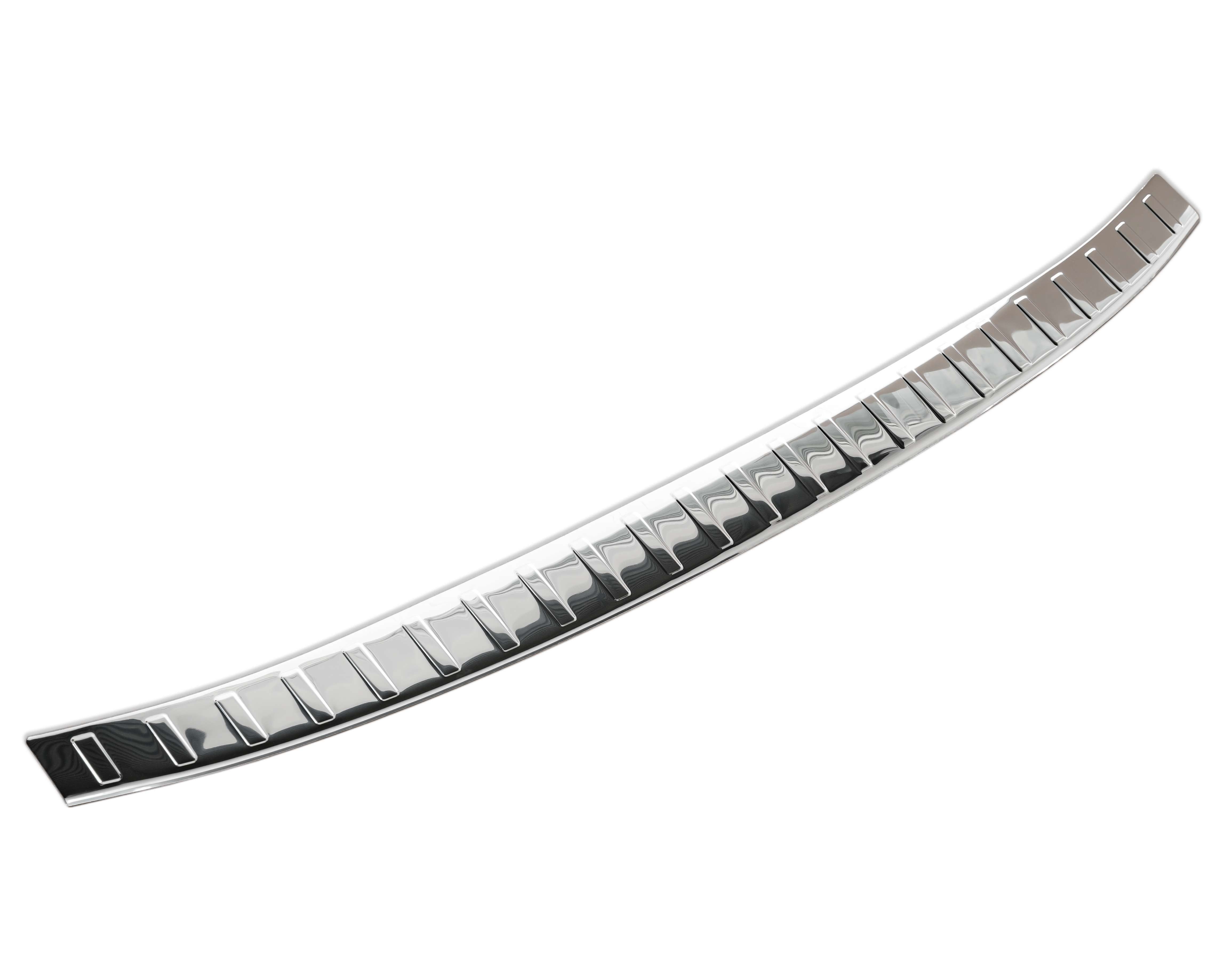 RECAMBO Ladekantenschutz für Mazda CX-30, Typ DM, BJ ab 2019> Stoßstangenschutz, V2A rostfrei, Exklusive Optik, praktischer Schutz & perfekte Passform