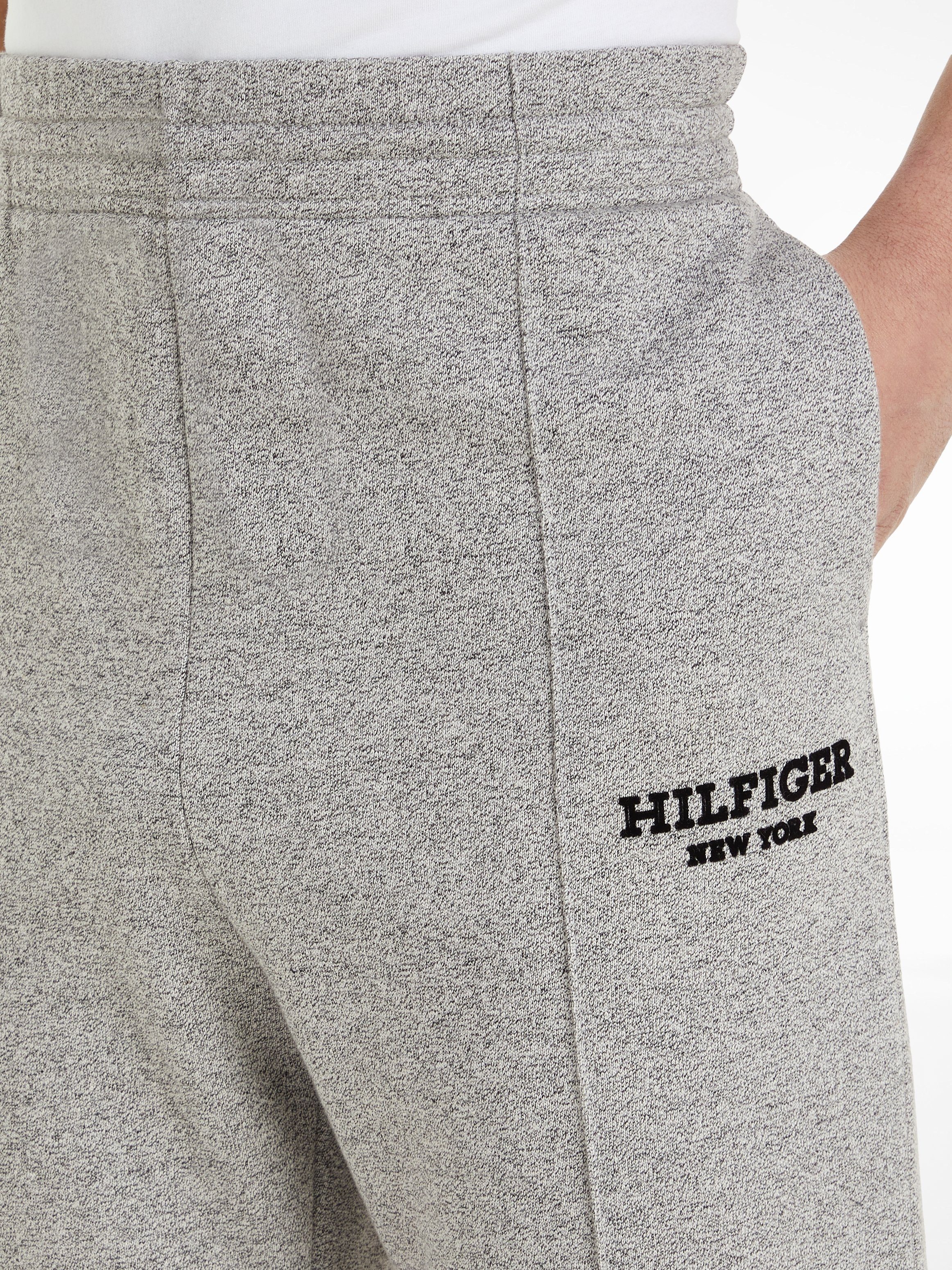 Sweathose Grey Heather/Multi Tommy Dark Hilfiger MONOTYPE Kordel mit MOULINE SWEATPANT