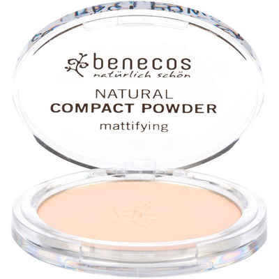 Benecos Puder Compact Powder porcellaine, 9 g