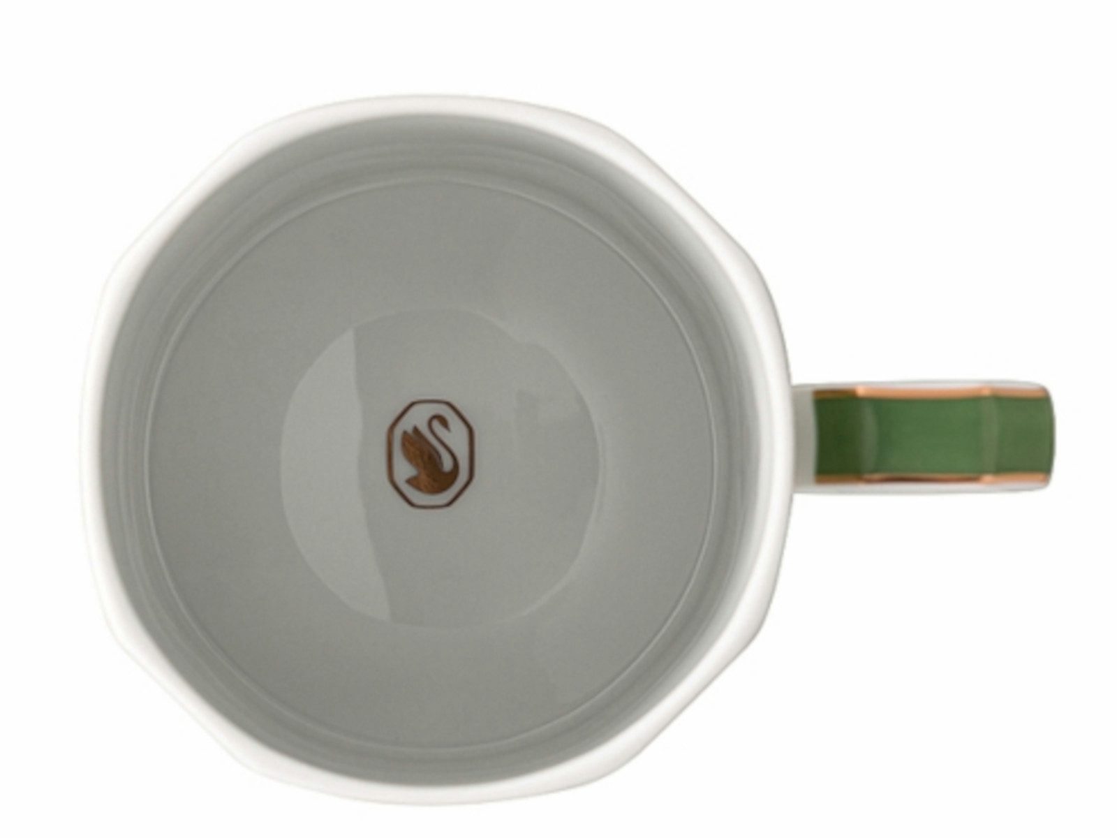 Swarovski Becher Signum Fern Becher mit Henkel 390 ml, Porzellan, Tassen