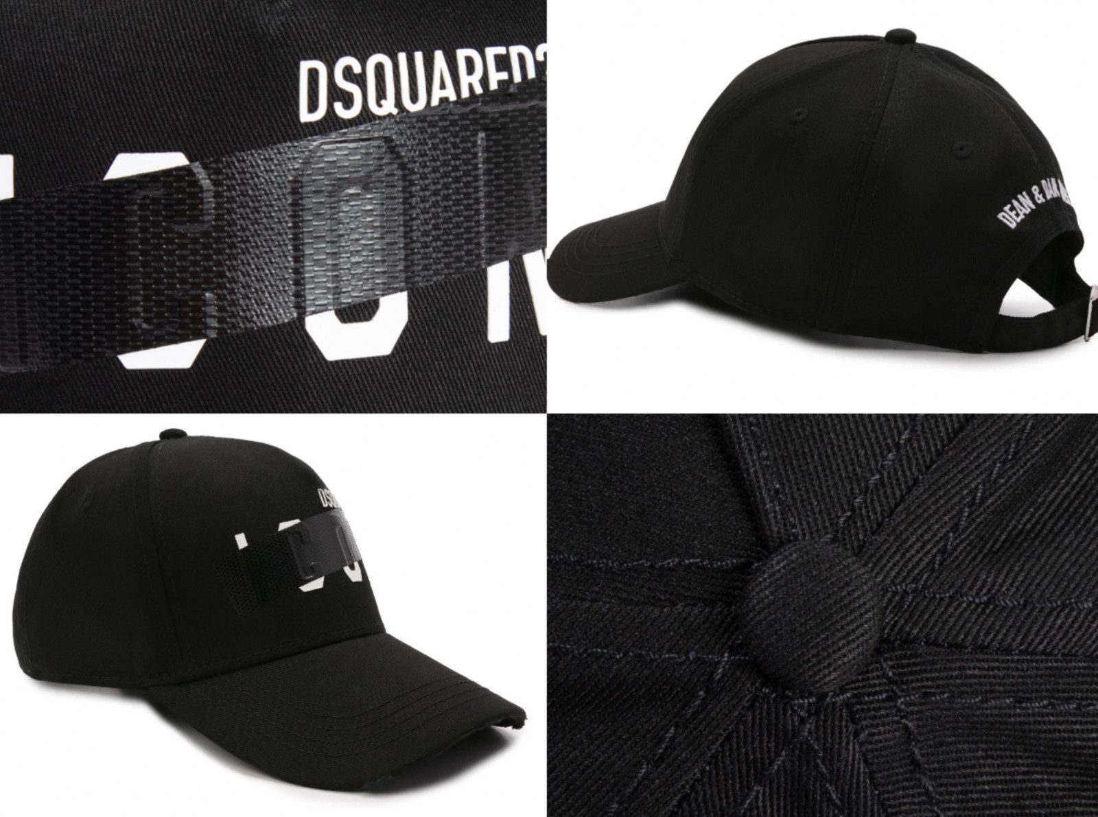 Dsquared2 Baseball Cap Dsquared2 Hidden Swipe Tape Icon Baseballcap Cap Kappe Basebalkappe Ha