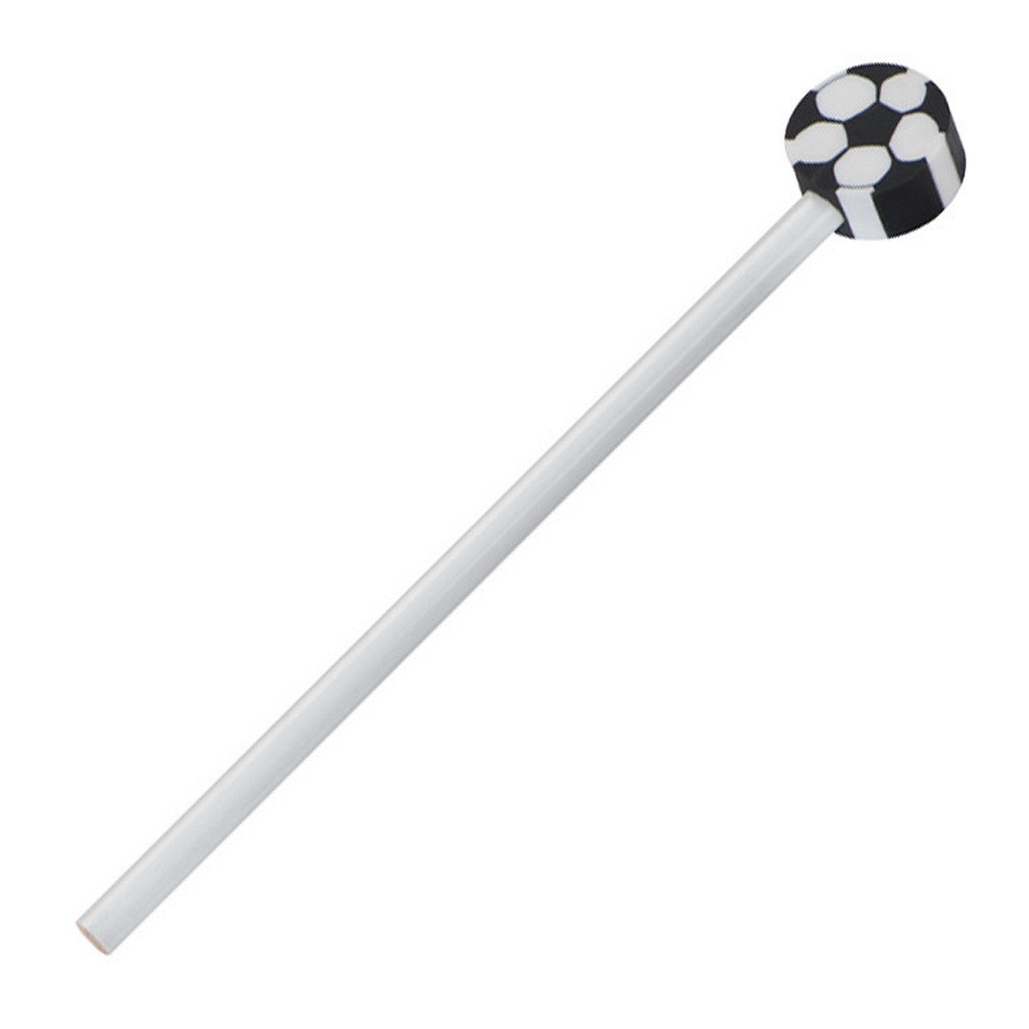 Macma Bleistift Bleistift / HB / mit Motiv Radierer "Fußball"