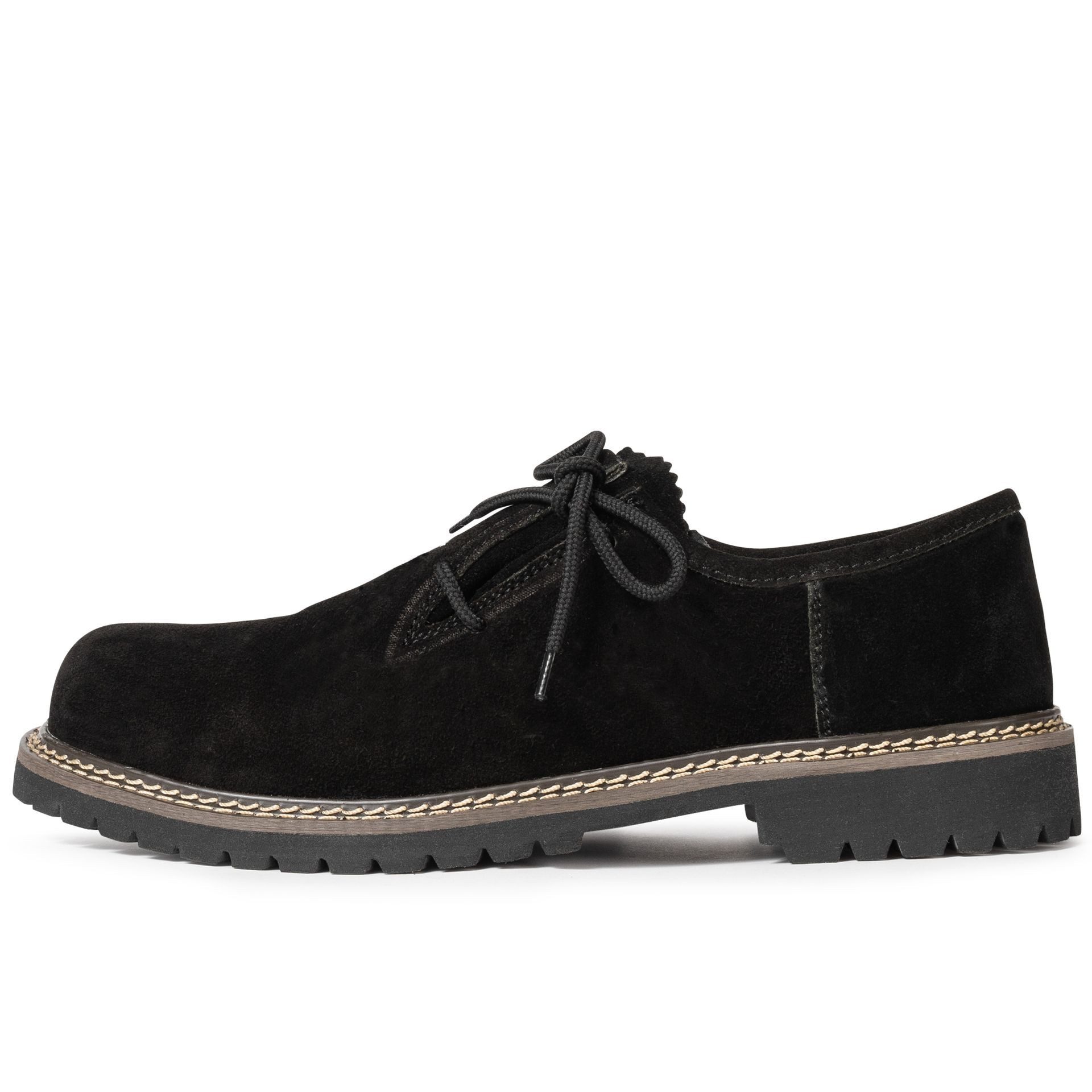 PAULGOS Trachtenschuhe Trachten Schuhe Haferl Schnürschuh 100% Echtleder Haferlschuh