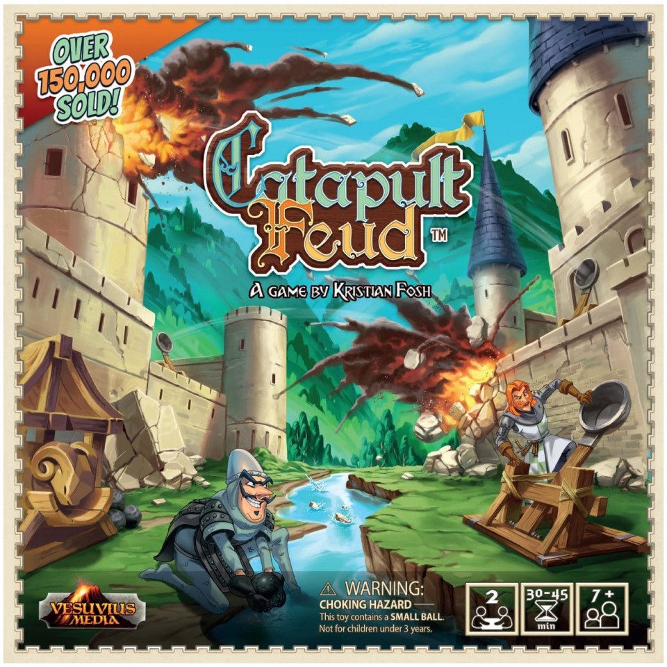 Vesuvius Media Spiel, Catapult Feud 2.0 - englisch