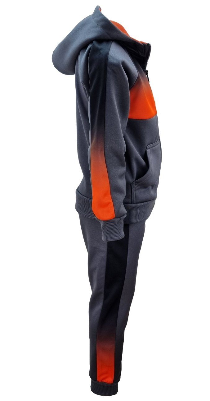 Fashion Boy Trainingsanzug Jogginganzug Freizeitanzug Jogginganzug Jungen leicht gefüttert, JF40