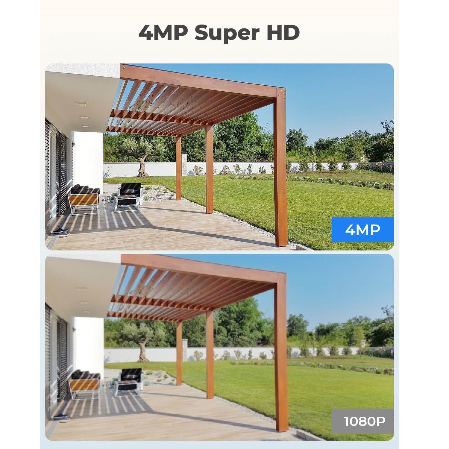 Reolink Überwachungskamera E1 Pro 4MP Indoor 355° Schwenk- / 50° Neigung PT Dualband WLAN IP (Innenbereich, 8pcs Infrarot-LED, Auto Tracking,2-Wege-Audio,Baby Monitor)