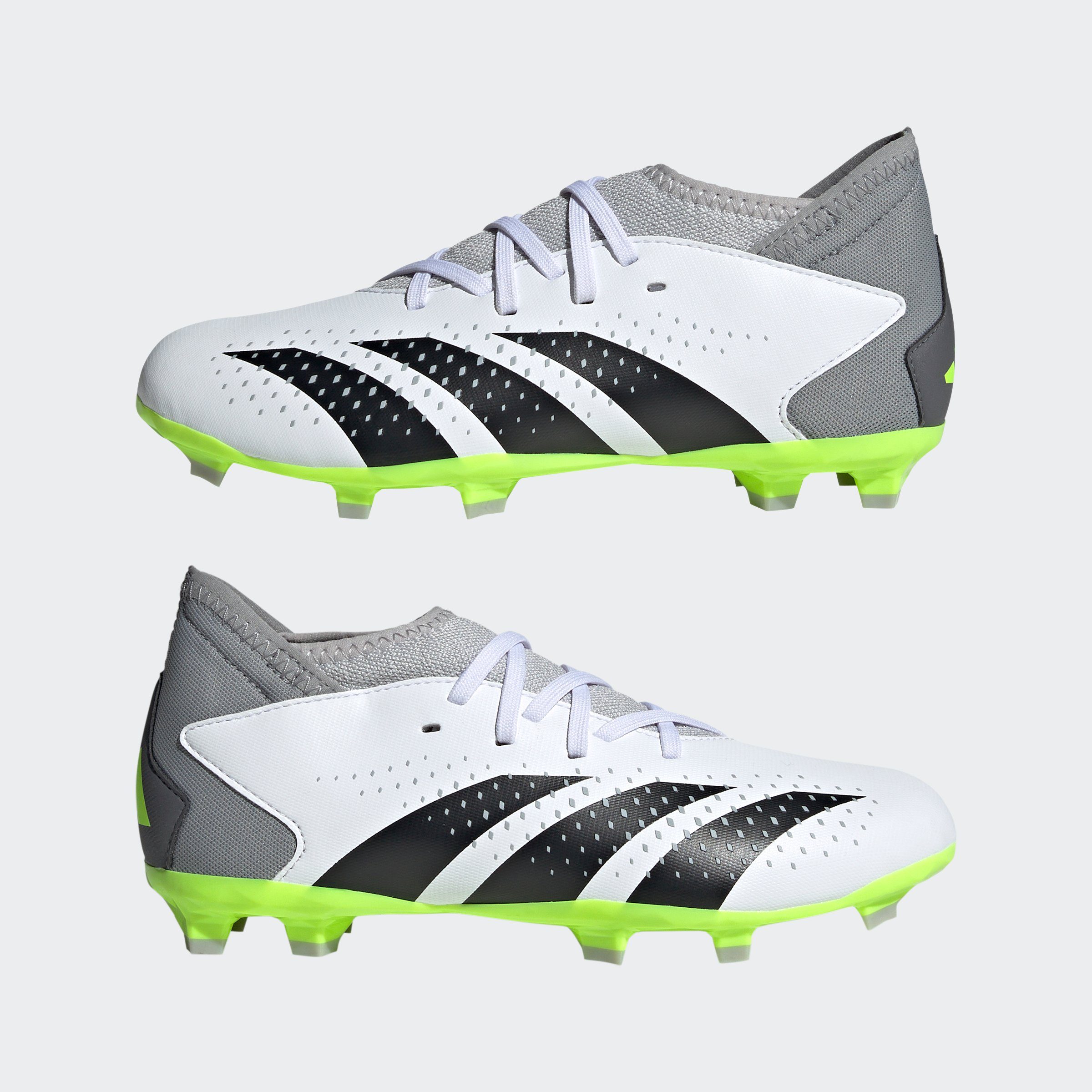 Cloud / FG Fußballschuh Black Performance ACCURACY.3 / Lucid Lemon PREDATOR adidas Core White