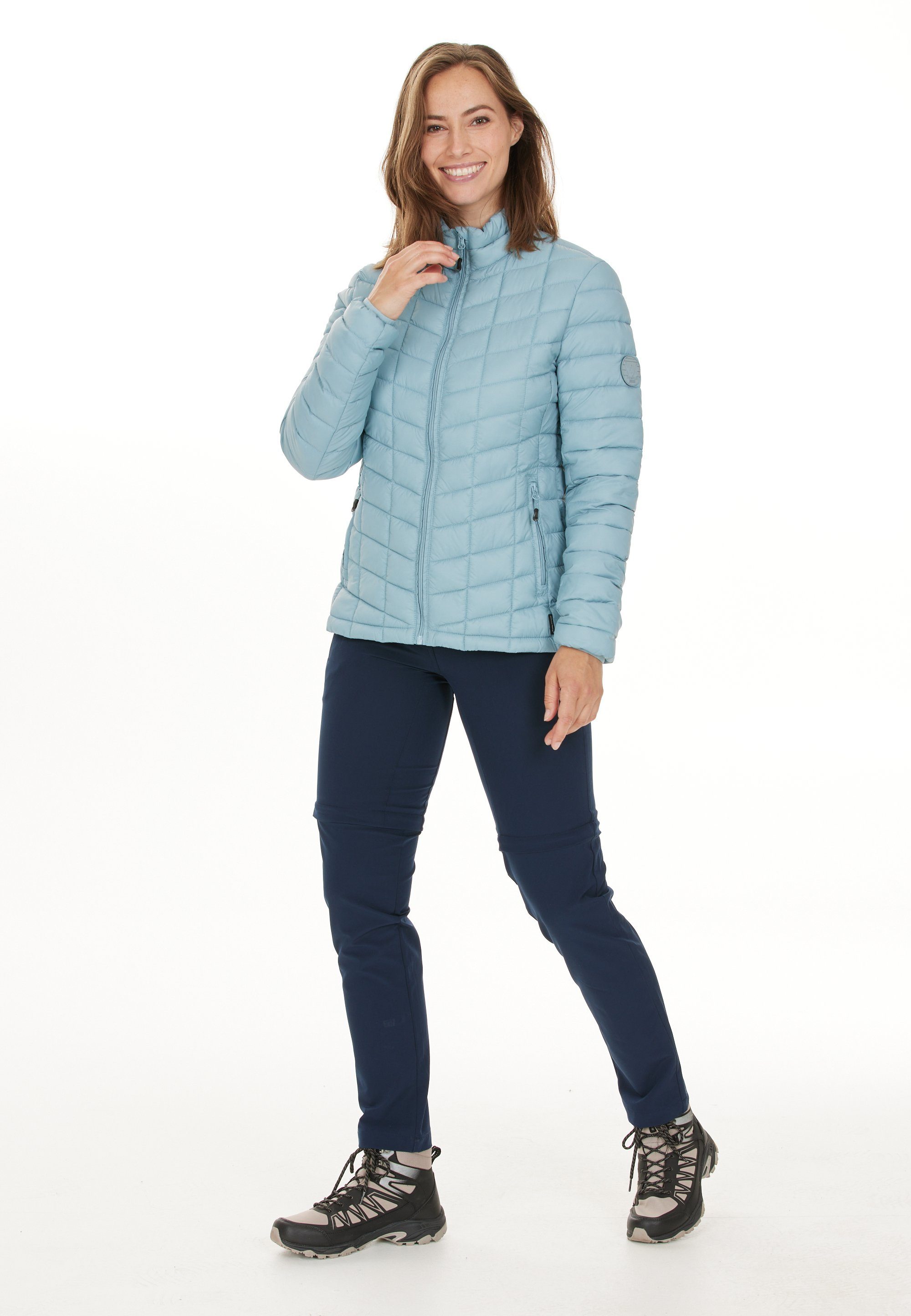 Outdoorjacke frostblau WHISTLER in Kate tollem Stepp-Design