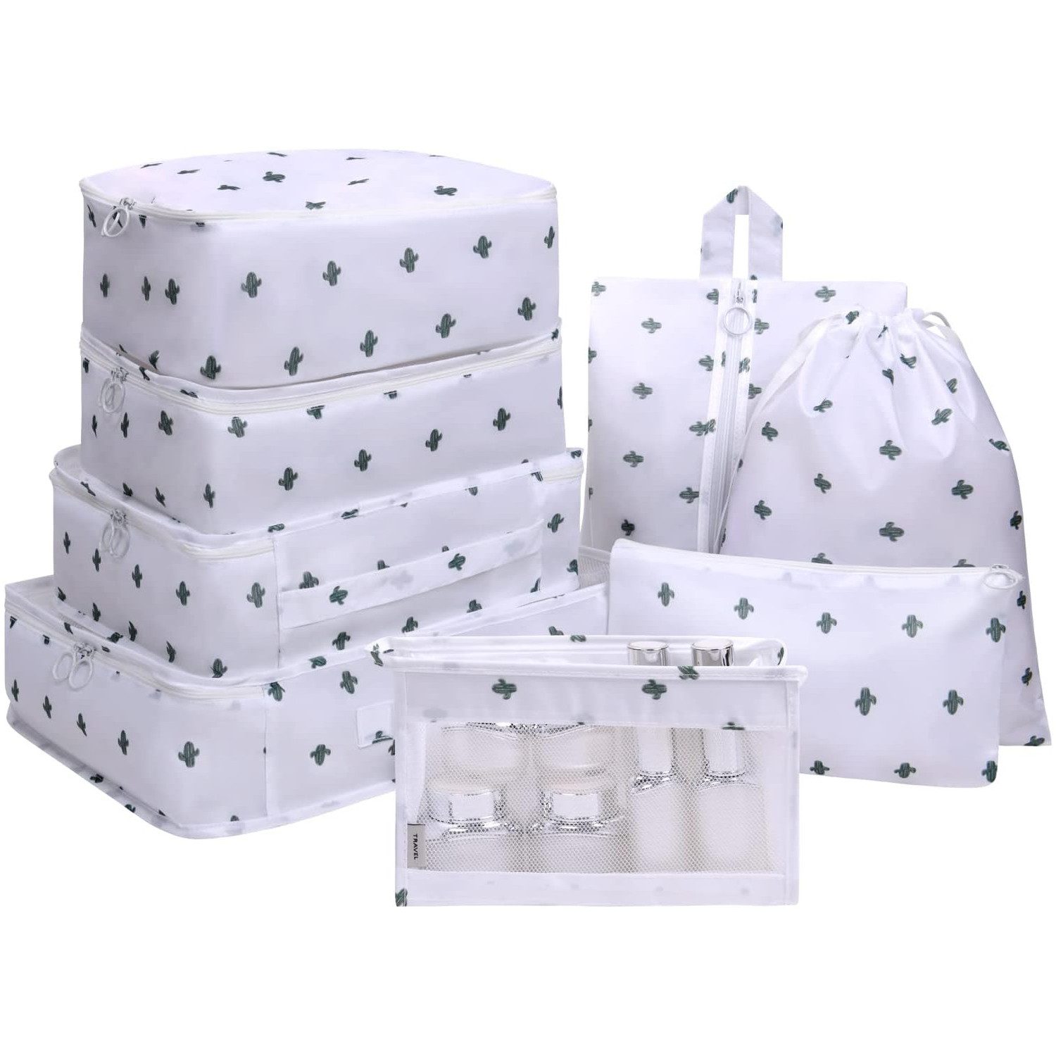 Coonoor Kofferorganizer 8 Teilige Packing Cubes Kleidertaschen Koffer Organ günstig online kaufen