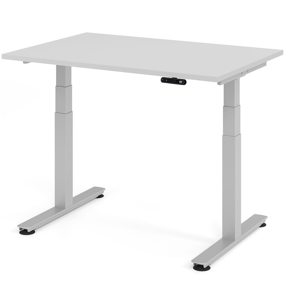 HAMMERBACHER Schreibtisch Ergonomic, elektrisch höhenverstellbar bis 128,5 cm