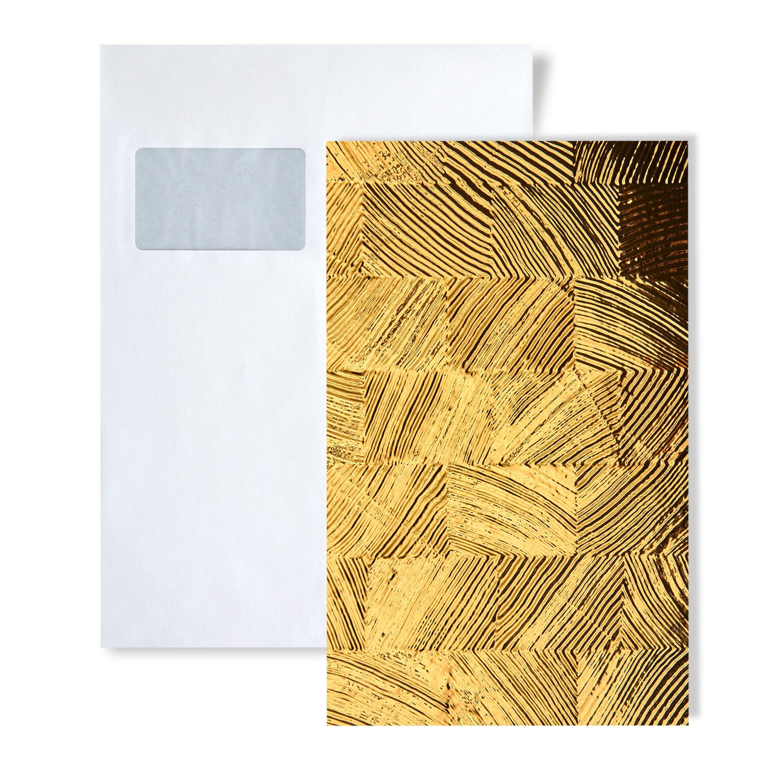 Wallface Wandpaneel 1 MUSTERSTÜCK S-29281 DIN A4 Wandpaneel MUSTER GRAIN Gold, BxL: 0.2x21 cm, 0.03 qm, (1-tlg) gold