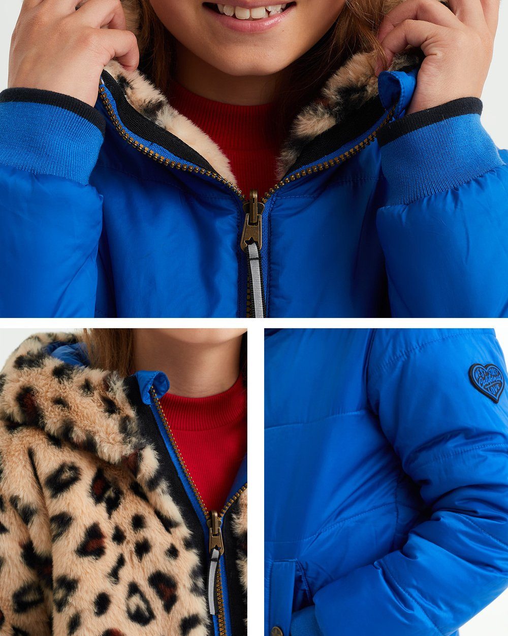 WE Fashion Bomberjacke Blau