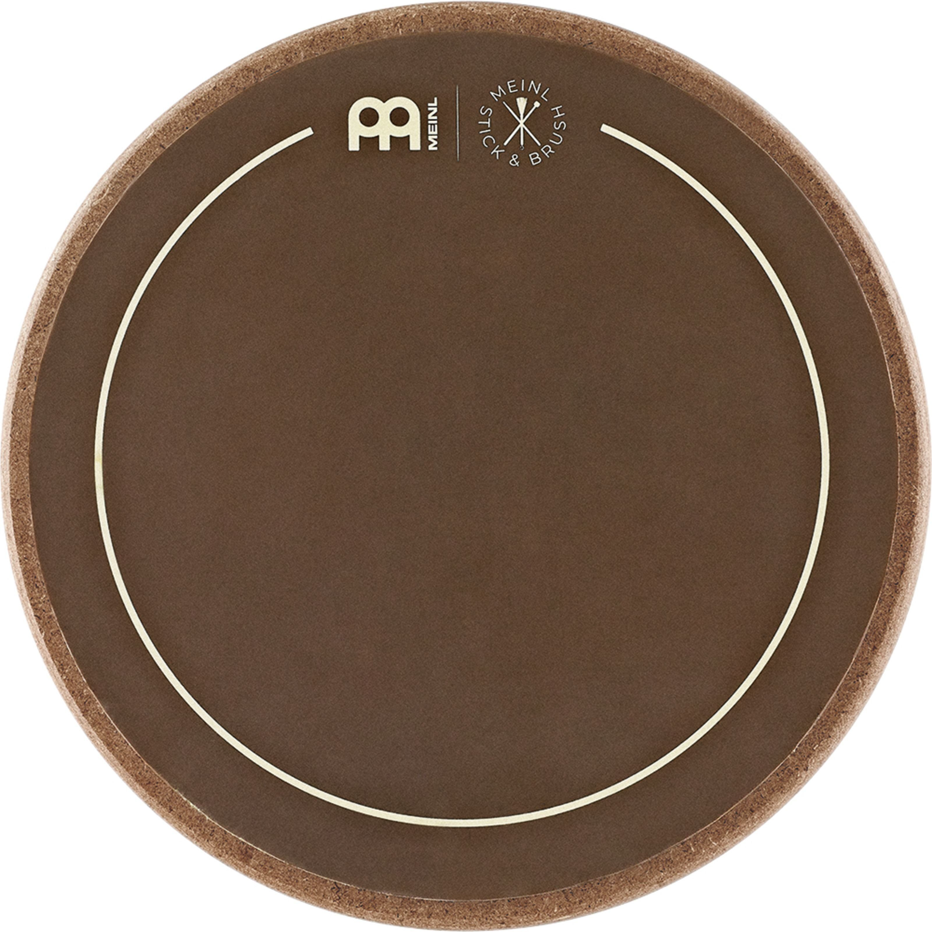 Meinl Percussion Spielzeug-Musikinstrument, SB508 Practice Pad 6" - Zubehör für Drums